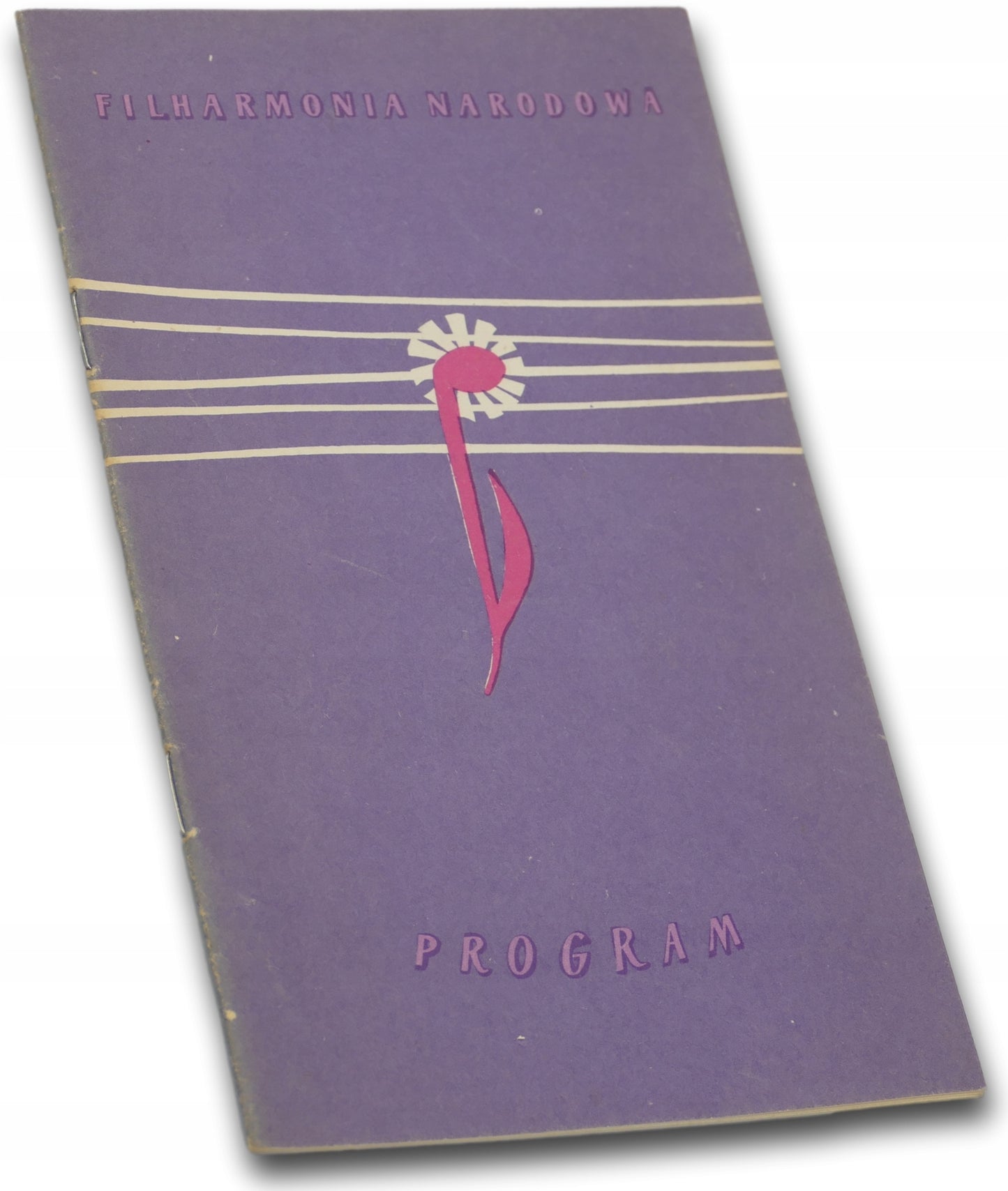 Filharmonia Narodowa Program koncertu muzyki dawnej 8 listopada 1960 r.