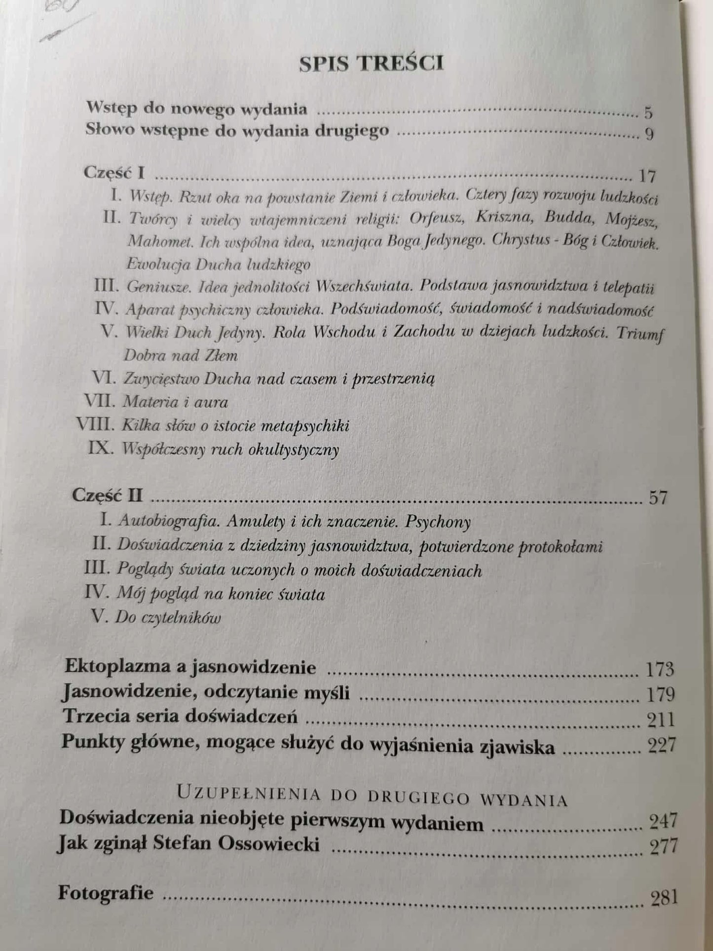 Świat mego ducha i wizje Przyszłości, Stefan Ossowiecki