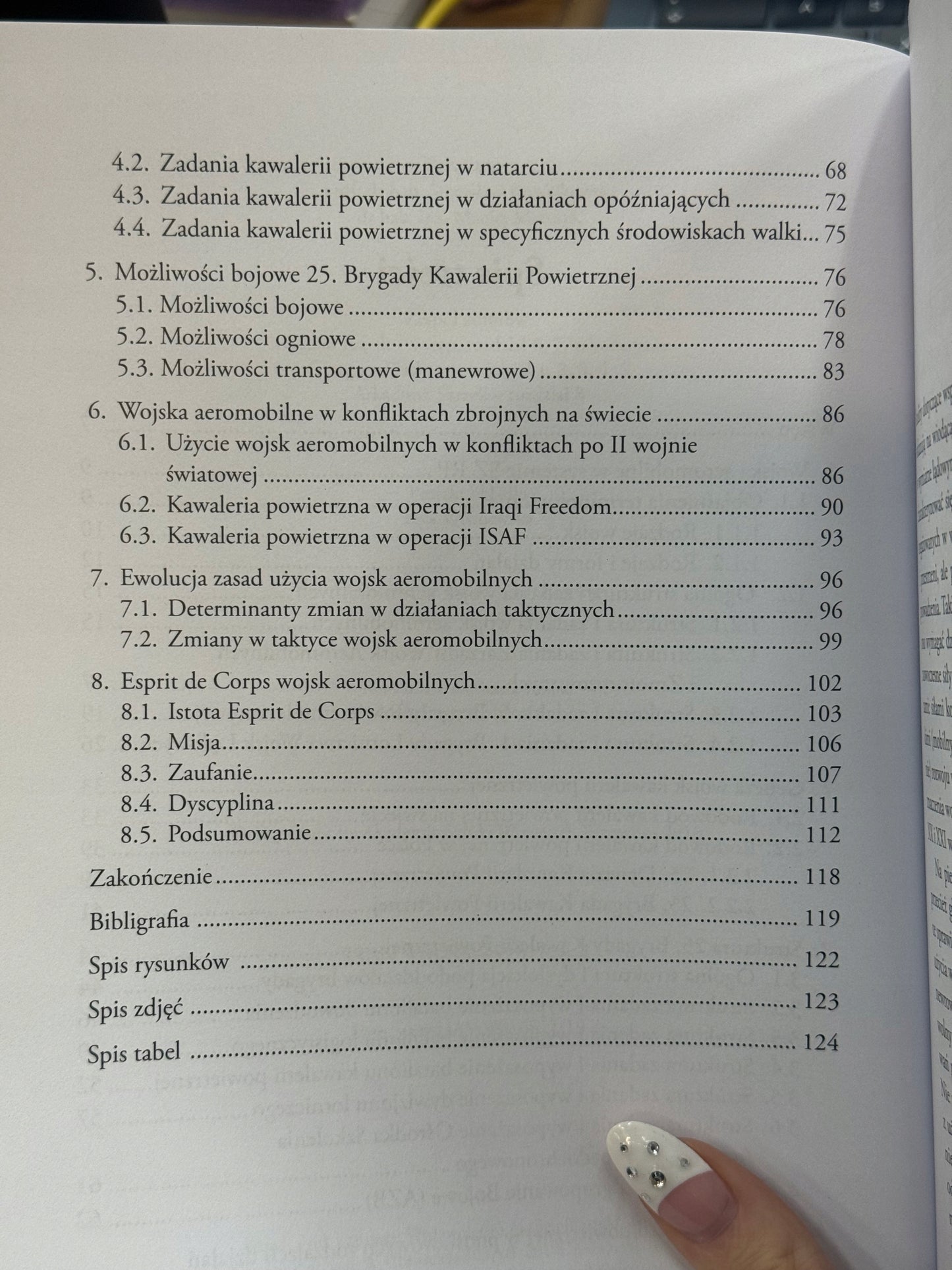 Rola i miejsce kawalerii powietrznej Frącik, Plaskota, Skrzek