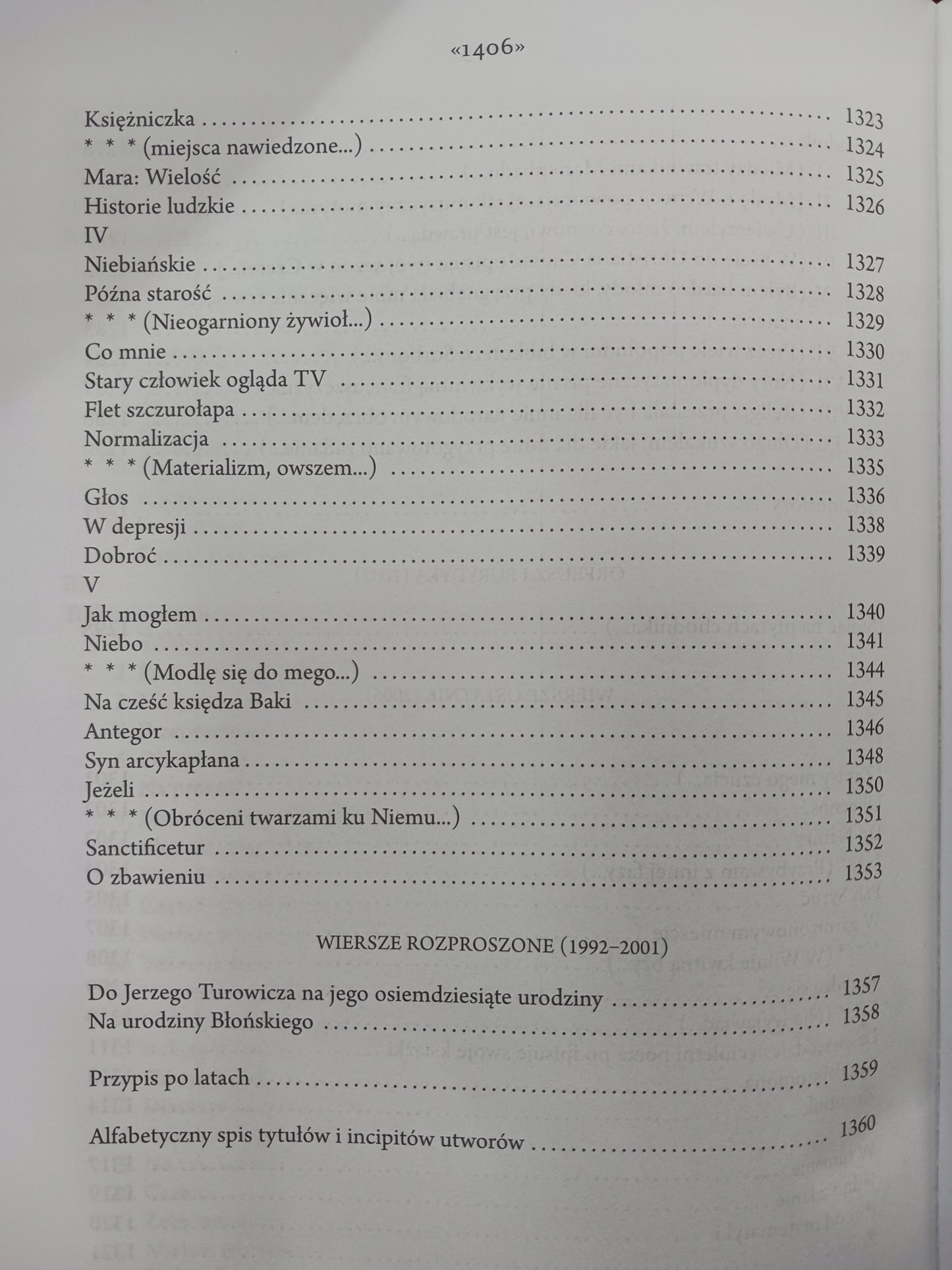 Wiersze wszystkie Czesław Miłosz
