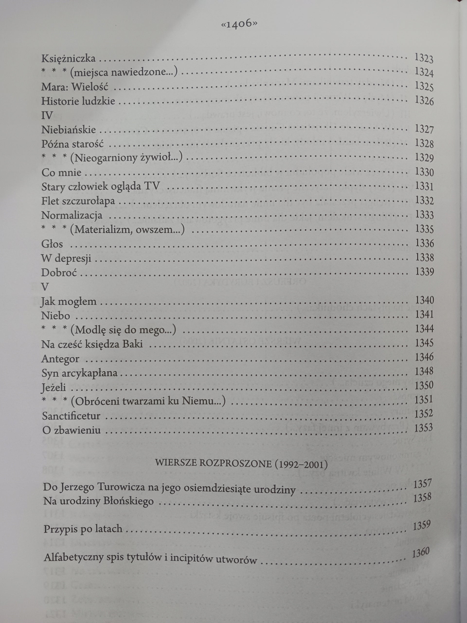 Wiersze wszystkie Czesław Miłosz