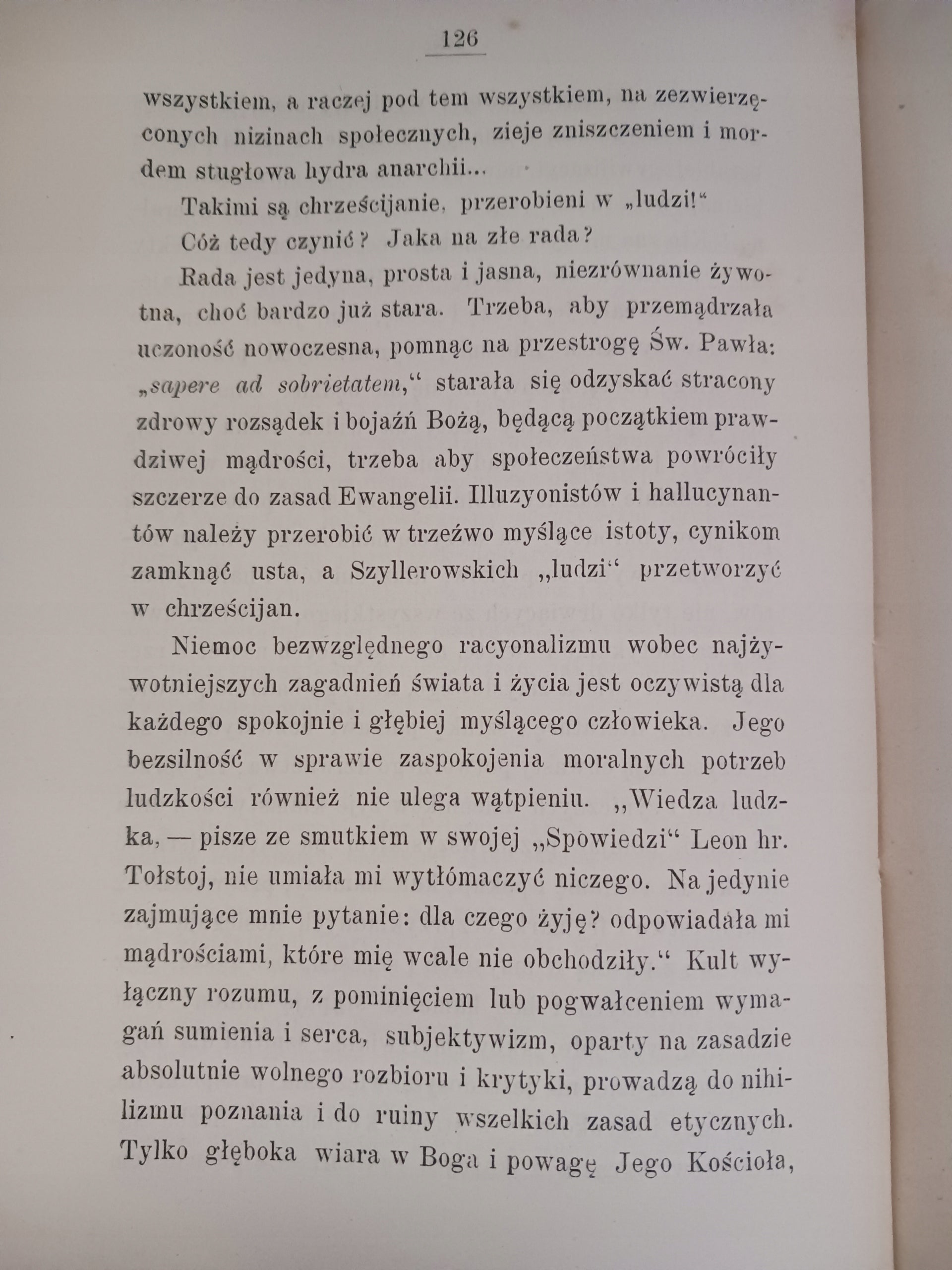 Wielkie bankructwo umysłowe Ks. Władysław Michał Dębicki [wyd. z 1895 roku]