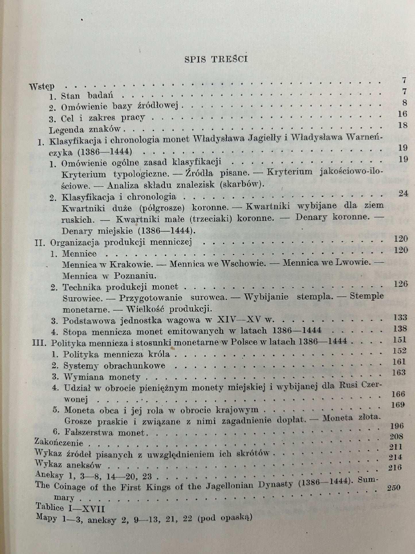 Monety pierwszych Jagiellonów (1386-1444) - Stanisława Kubiak