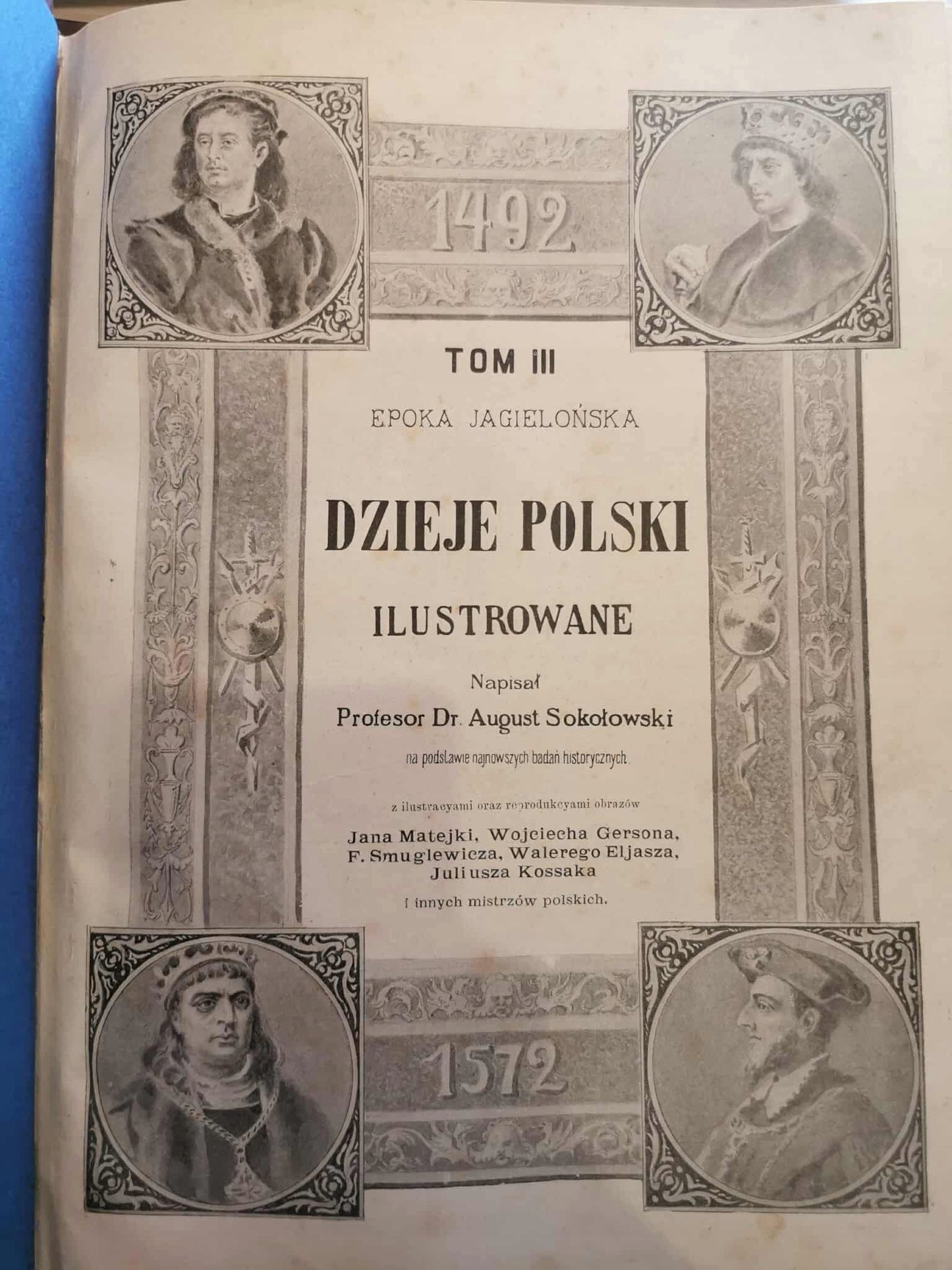 Ilustrowane Dz. Polski t.I-V+Dz. Porozbiorowe Narodu Polskiego t.I-IV[1904]