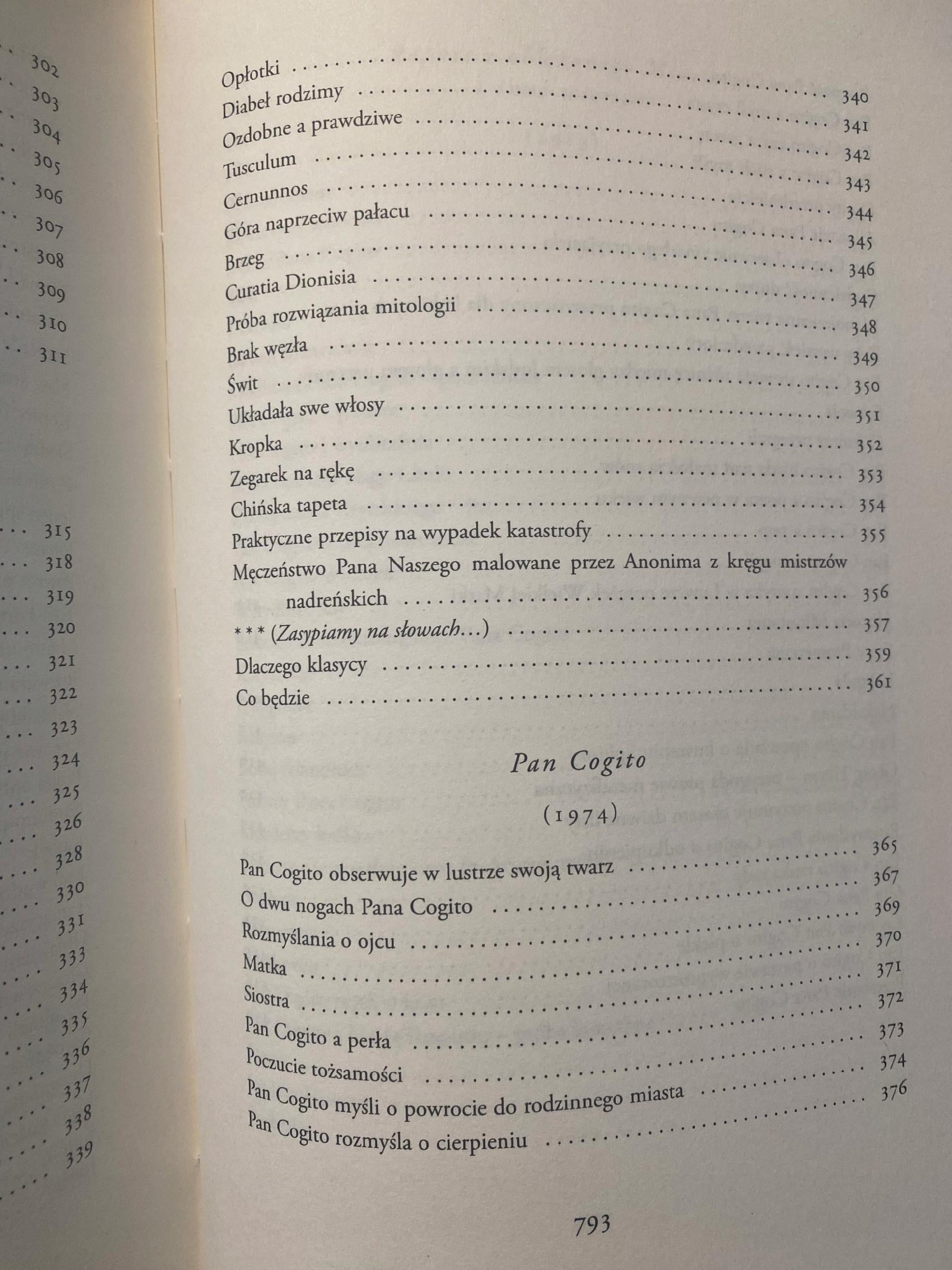 Wiersze zebrane Zbigniew Herbert