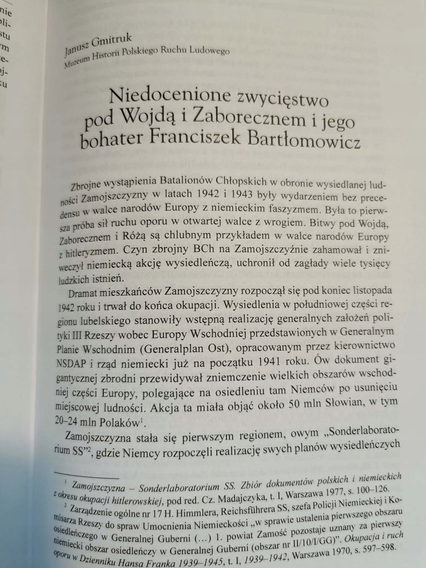 Wojsko. Historia wojskowa. Bezpieczeństwo Polski, red. Janusz Gmitruk