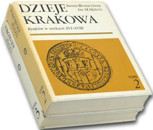 Dzieje Krakowa t. 2-3, J. Bieniarzówna, J. M. Małecki