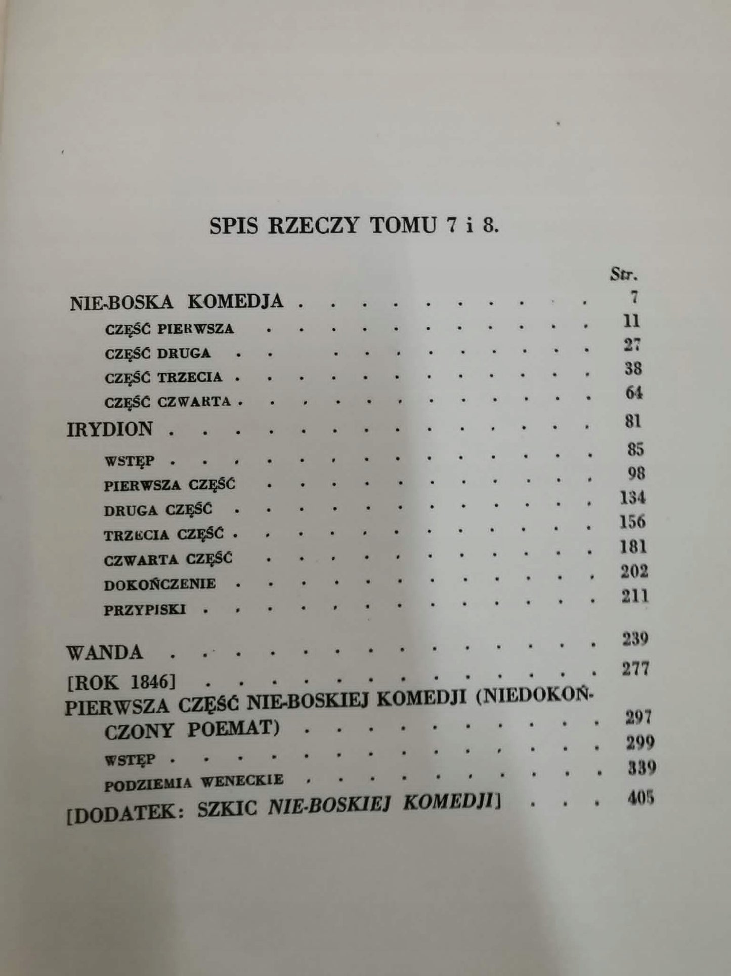 KOMPLET Dzieła t. 1-13, Zygmunt Krasiński [Warszawa 1931]