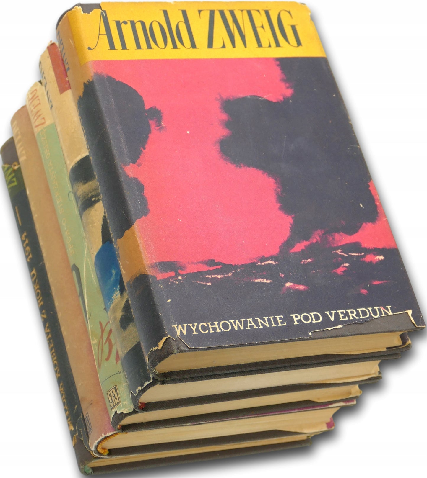 Intronizacja+Wychowanie pod Verdun+Umilkły działa+Młoda kobieta...-A. Zweig