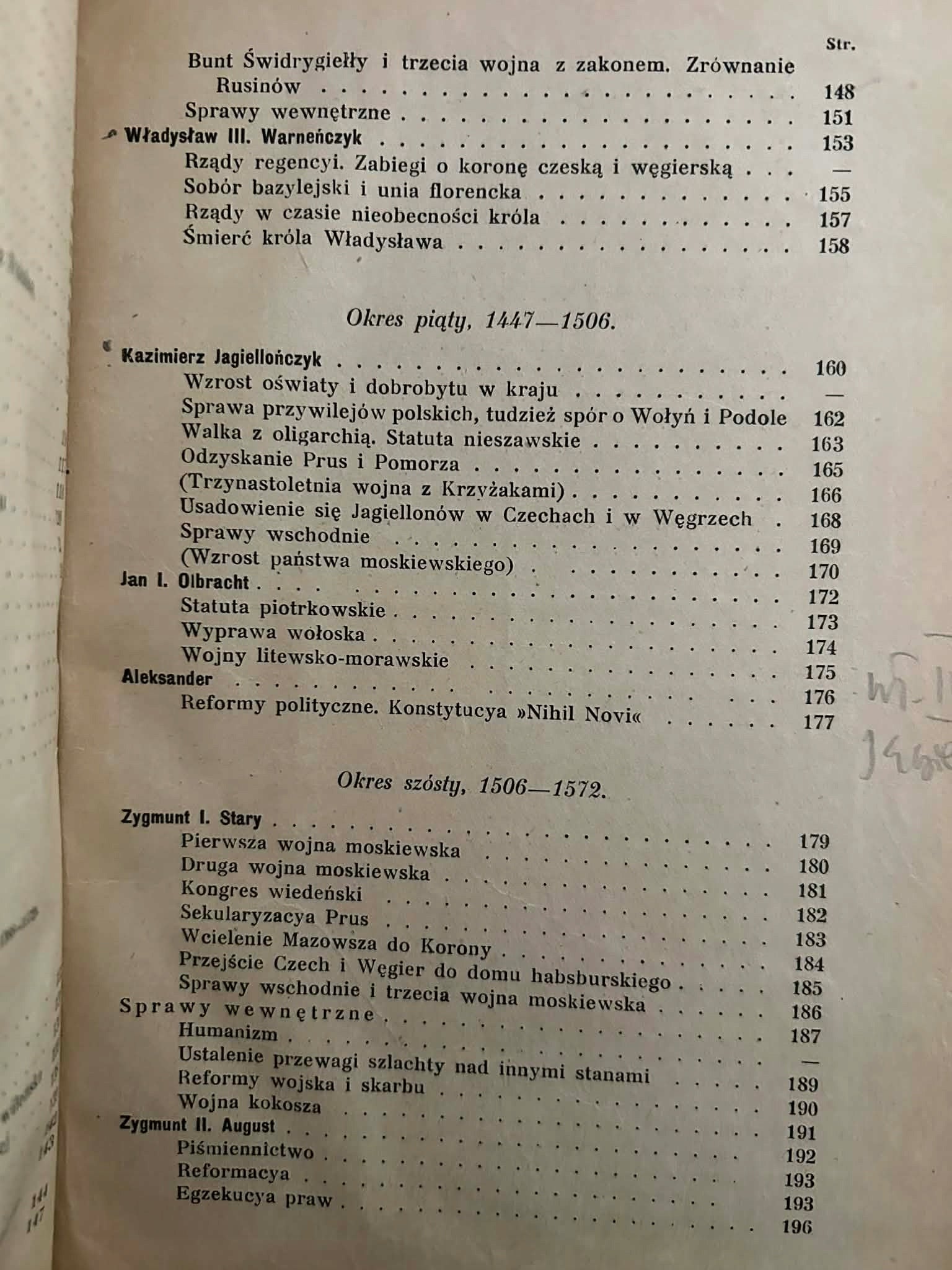Zarys historyi polskiej aż do najnowszych czasów - Anatol Lewicki [1913 r.]