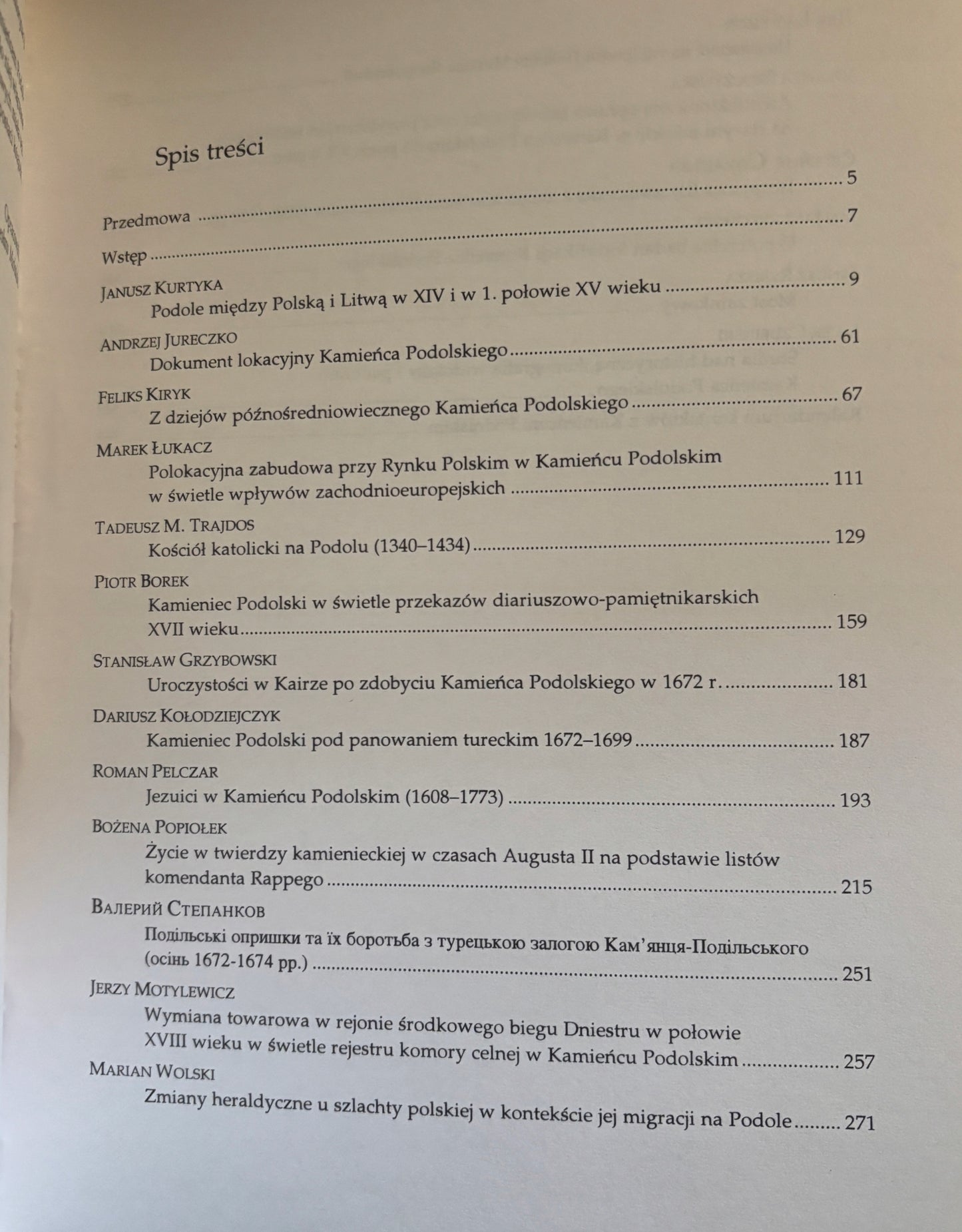 Kamieniec Podolski. Studia z dziejów miasta i regionu. Tom 1