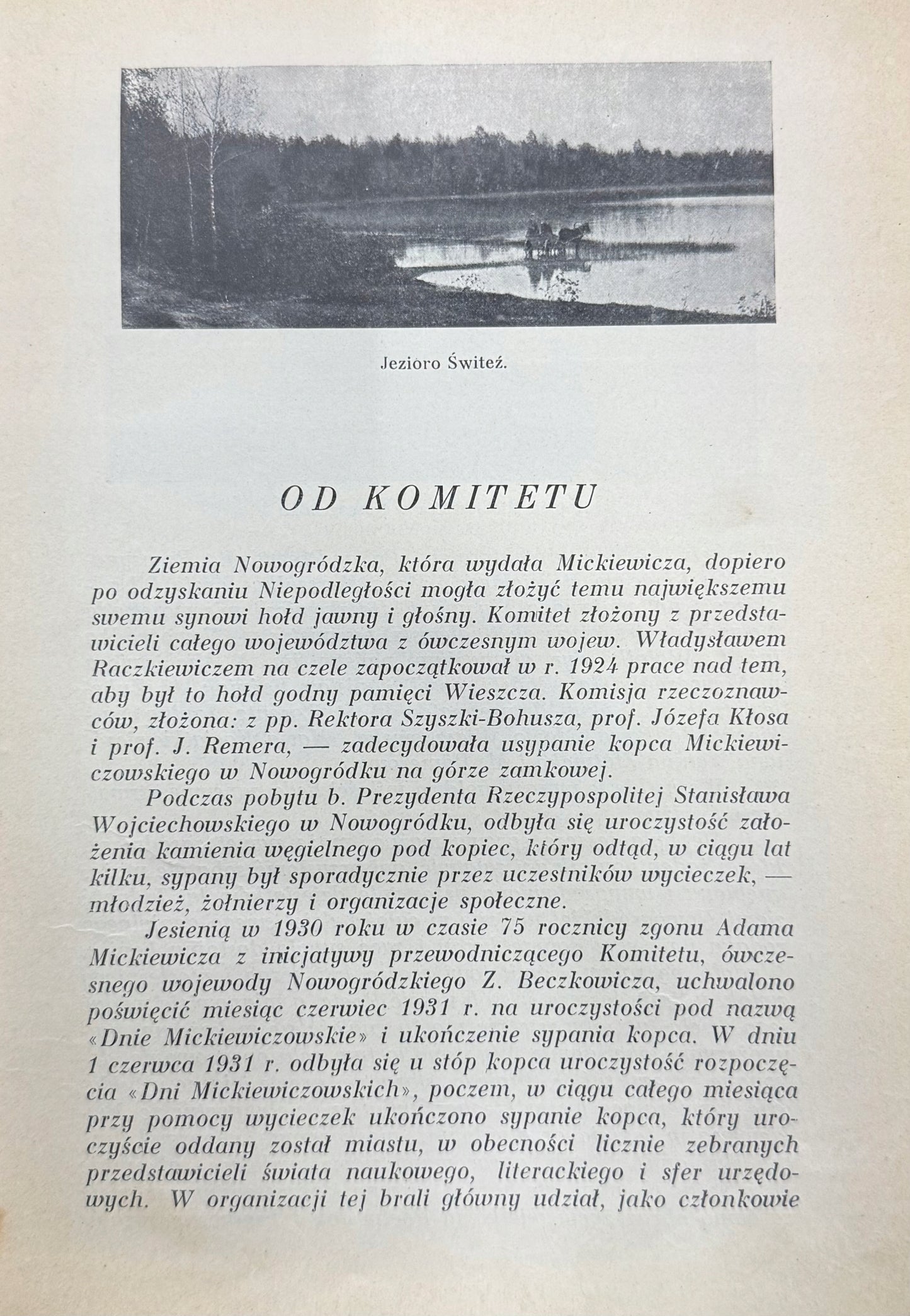 Pan Tadeusz czyli ostatni zajazd na Litwie A. Mickiewicz [Nowogródek 1934]