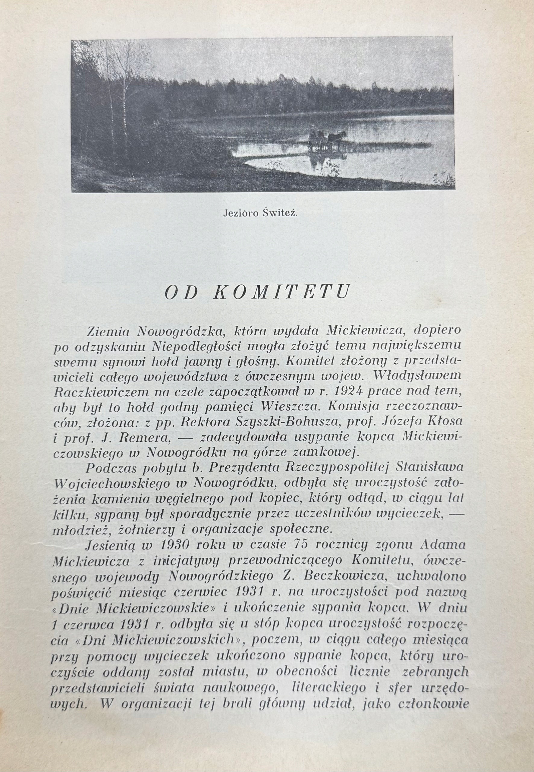 Pan Tadeusz czyli ostatni zajazd na Litwie A. Mickiewicz [Nowogródek 1934]