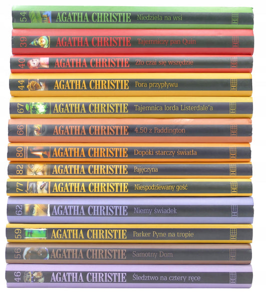 Agatha Christie x13 Tomów