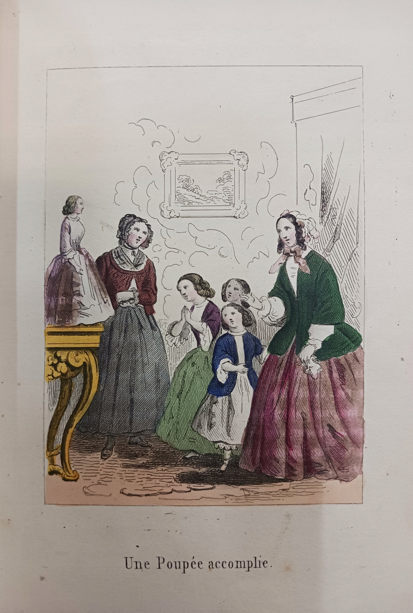 L'éducation d'une poupée Madame de Sainte-Marie [Paryż, wyd. XIX w.]