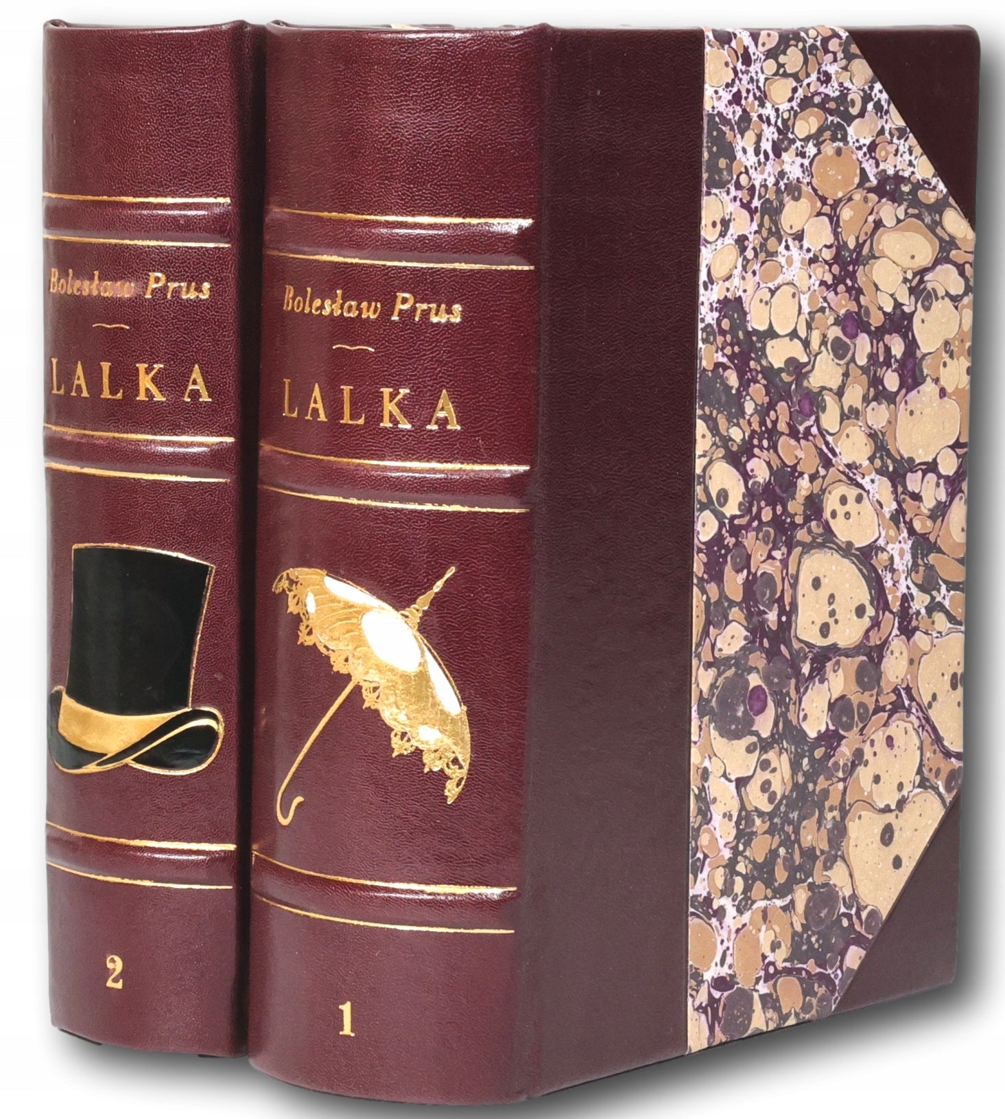 Lalka t. I-II, Bolesław Prus [KOMPLET][wyd. przedwojenne w oprawie art.]