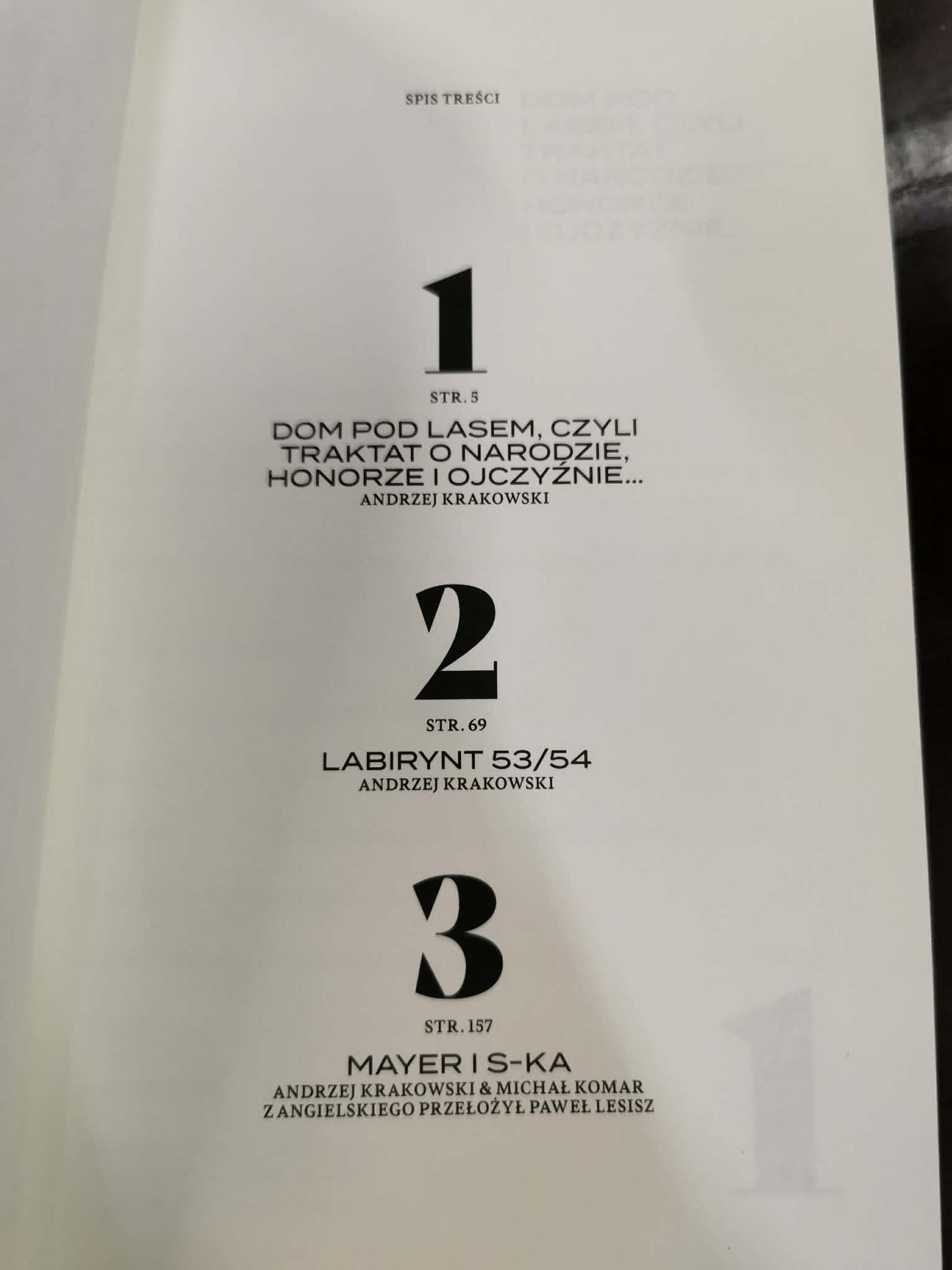Sztuki sztuk 3, Andrzej Krakowski