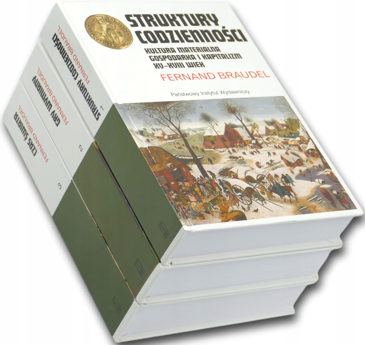 Gry wymiany + Czas świata + Struktury codzienności - Fernand Braudel