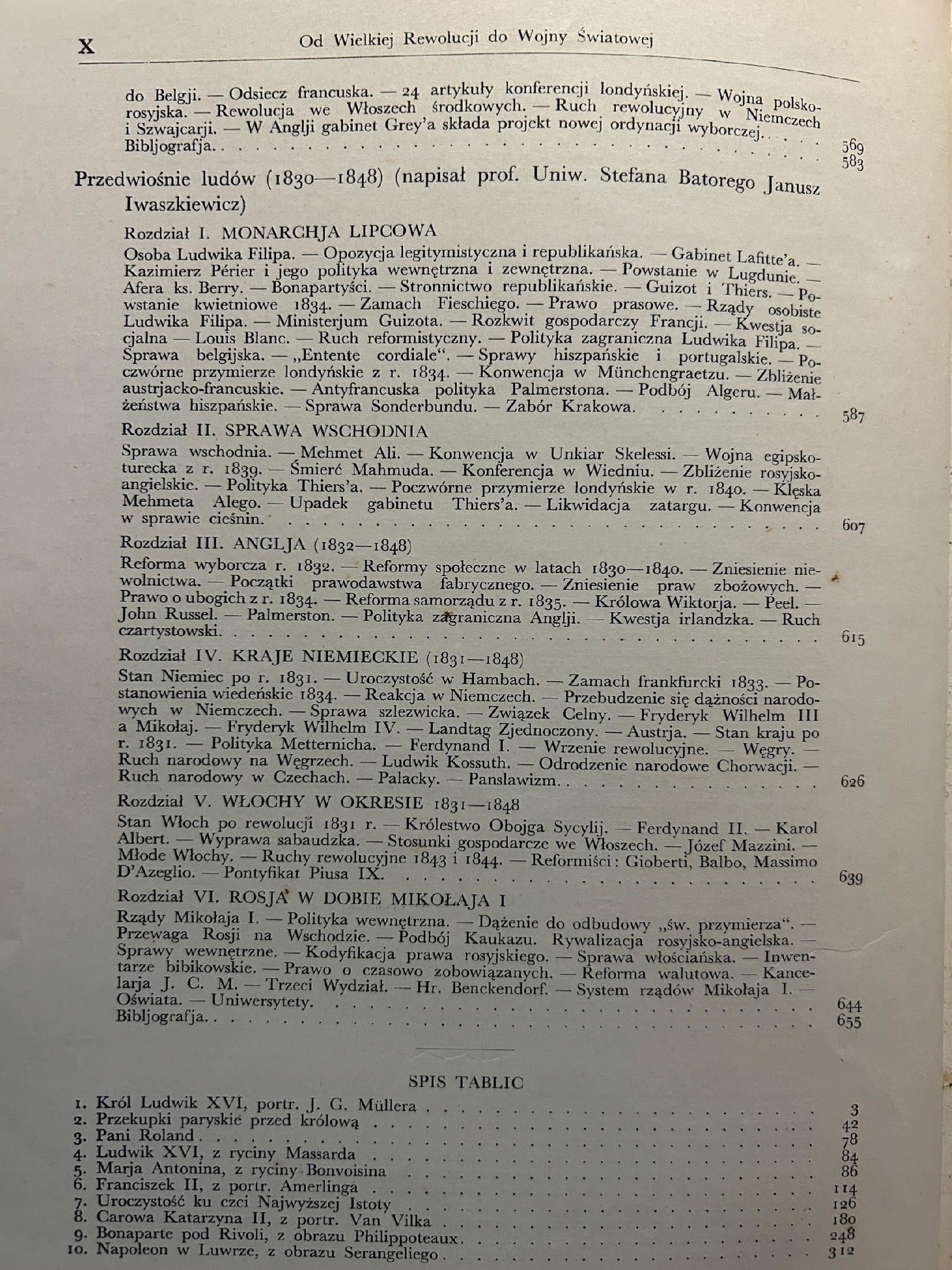 Wielka historia powszechna od w. rewolucji do wojny światowej. Przedwojenna