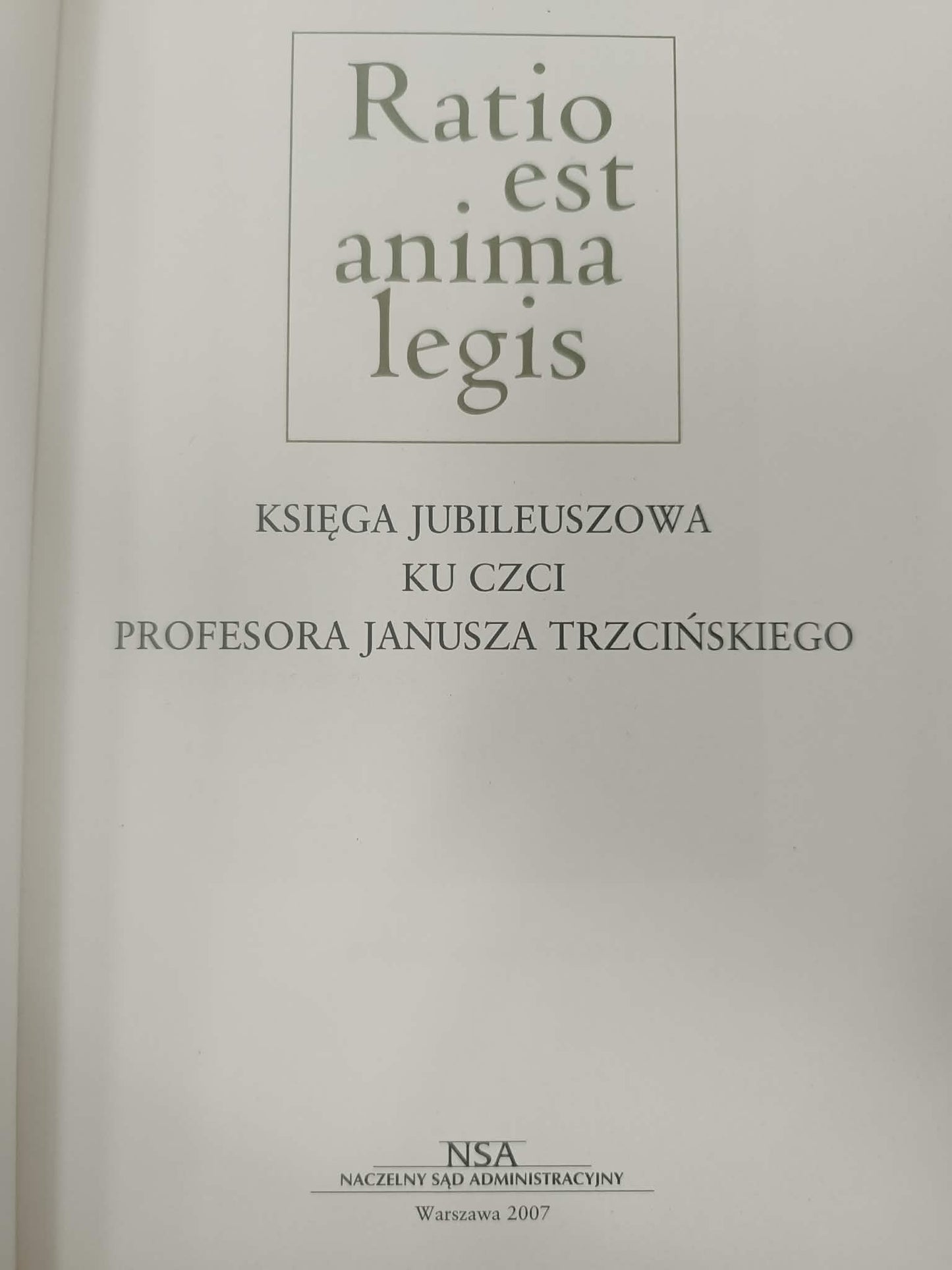 Ratio est anima legis, Praca zbiorowa