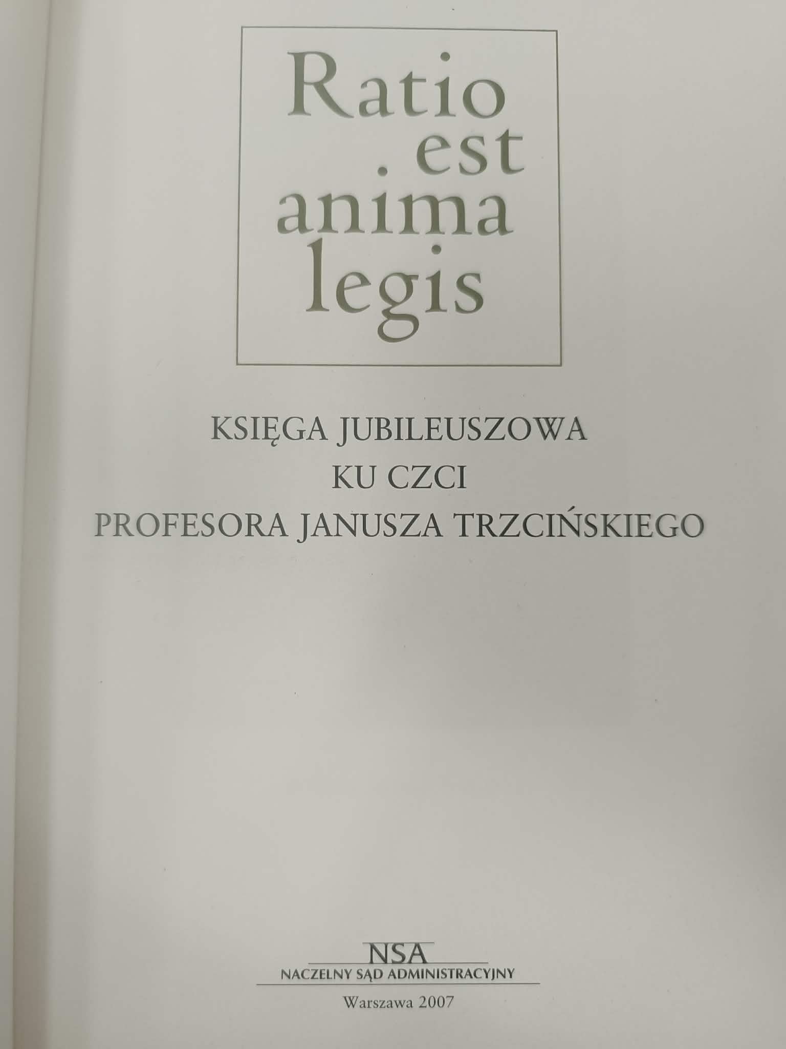 Ratio est anima legis, Praca zbiorowa