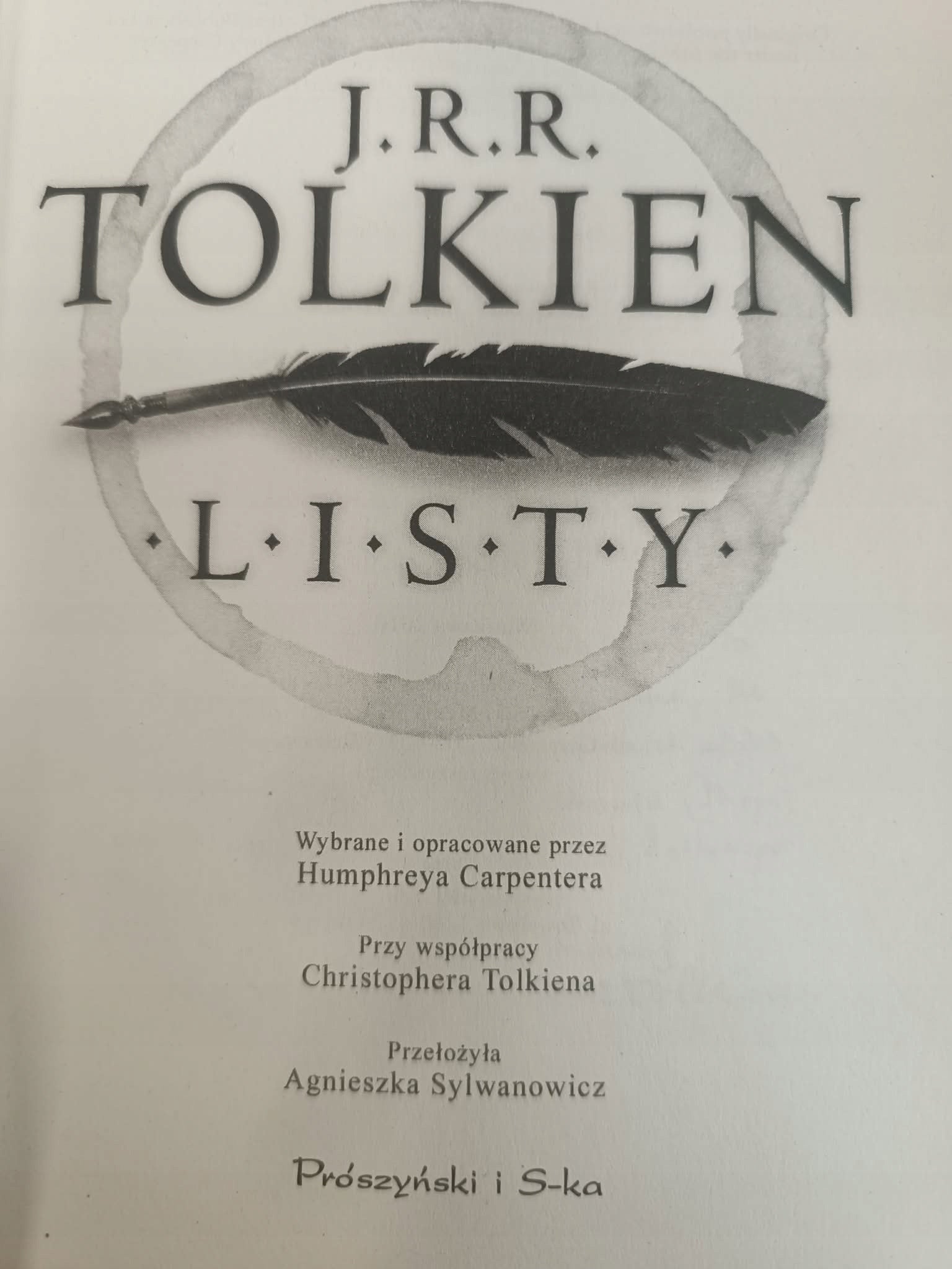 Listy J.R.R. Tolkien