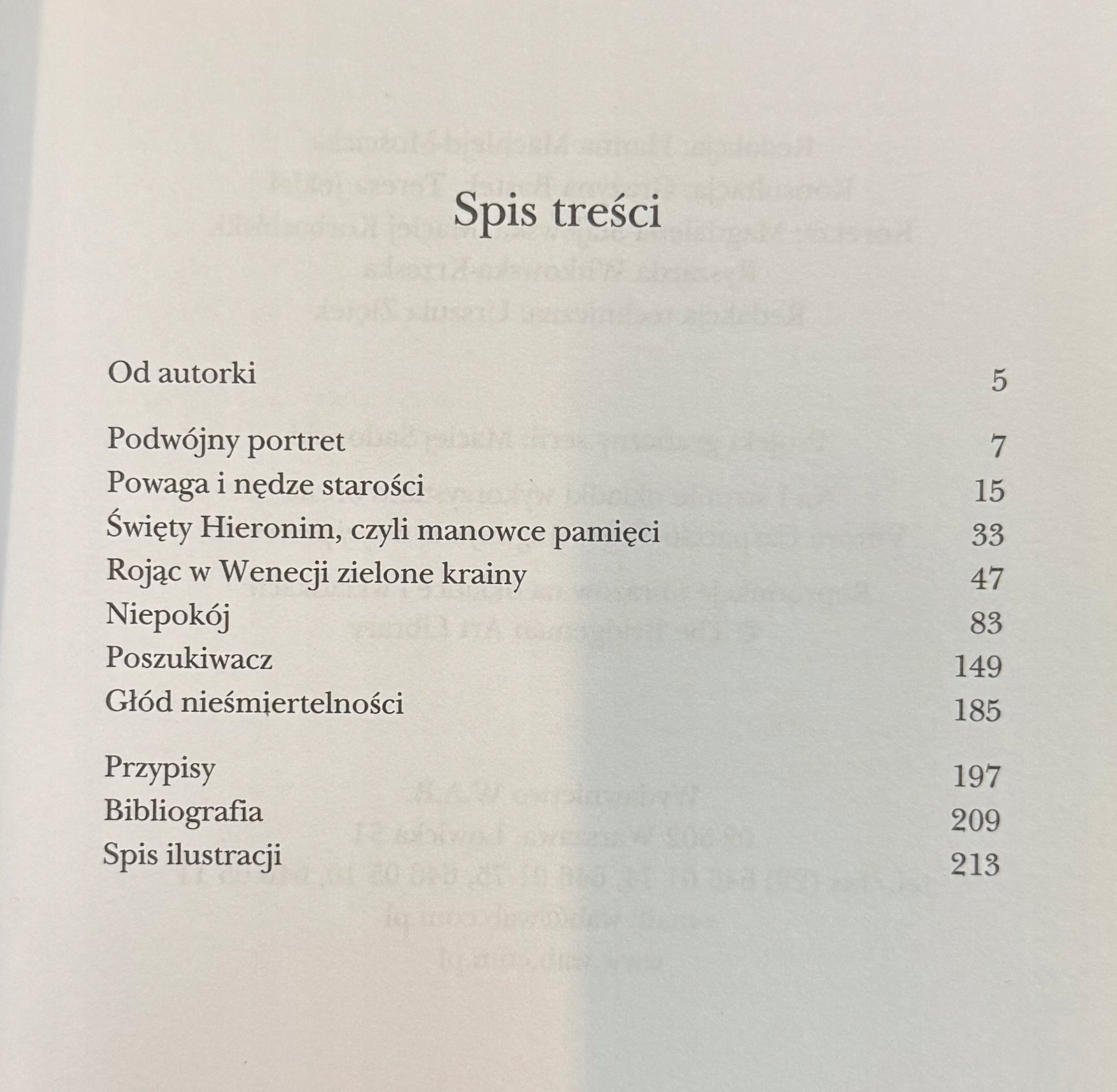 Weneckie tęsknoty Joanna Pollakówna