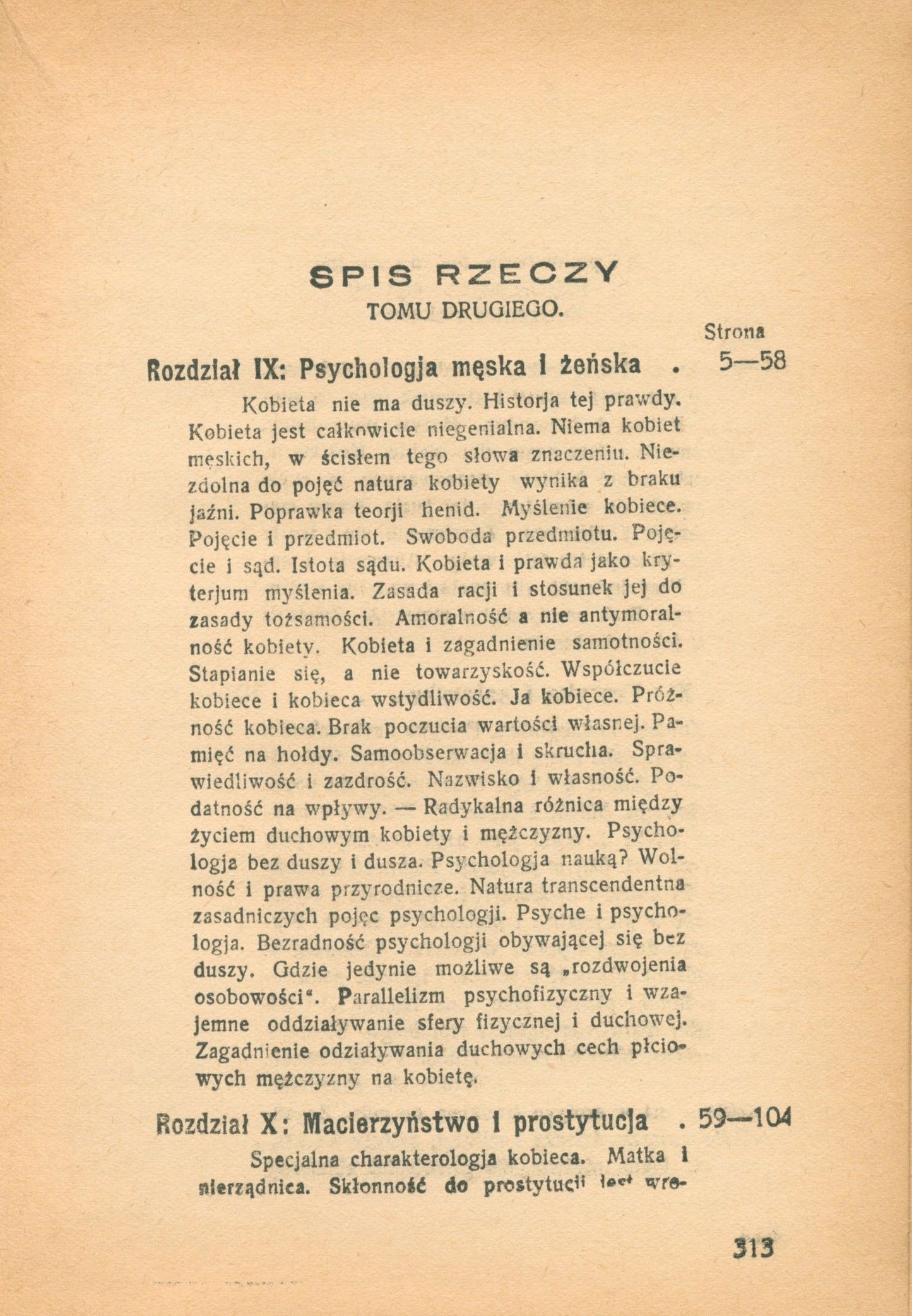 Weininger Otto - Płeć i charakter: rozbiór zasadniczy, t. II [1930]