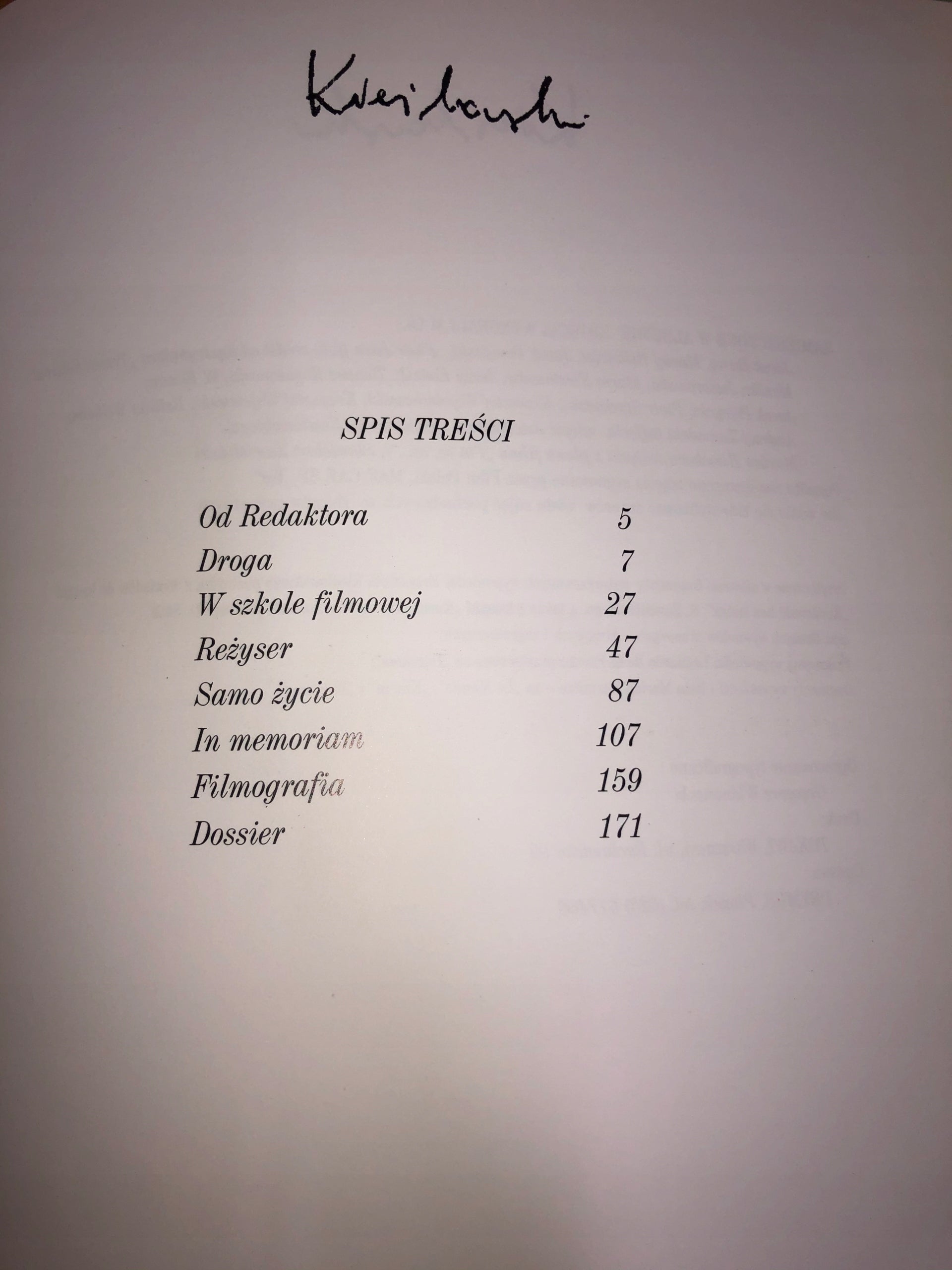 Krzysztof Kieślowski album