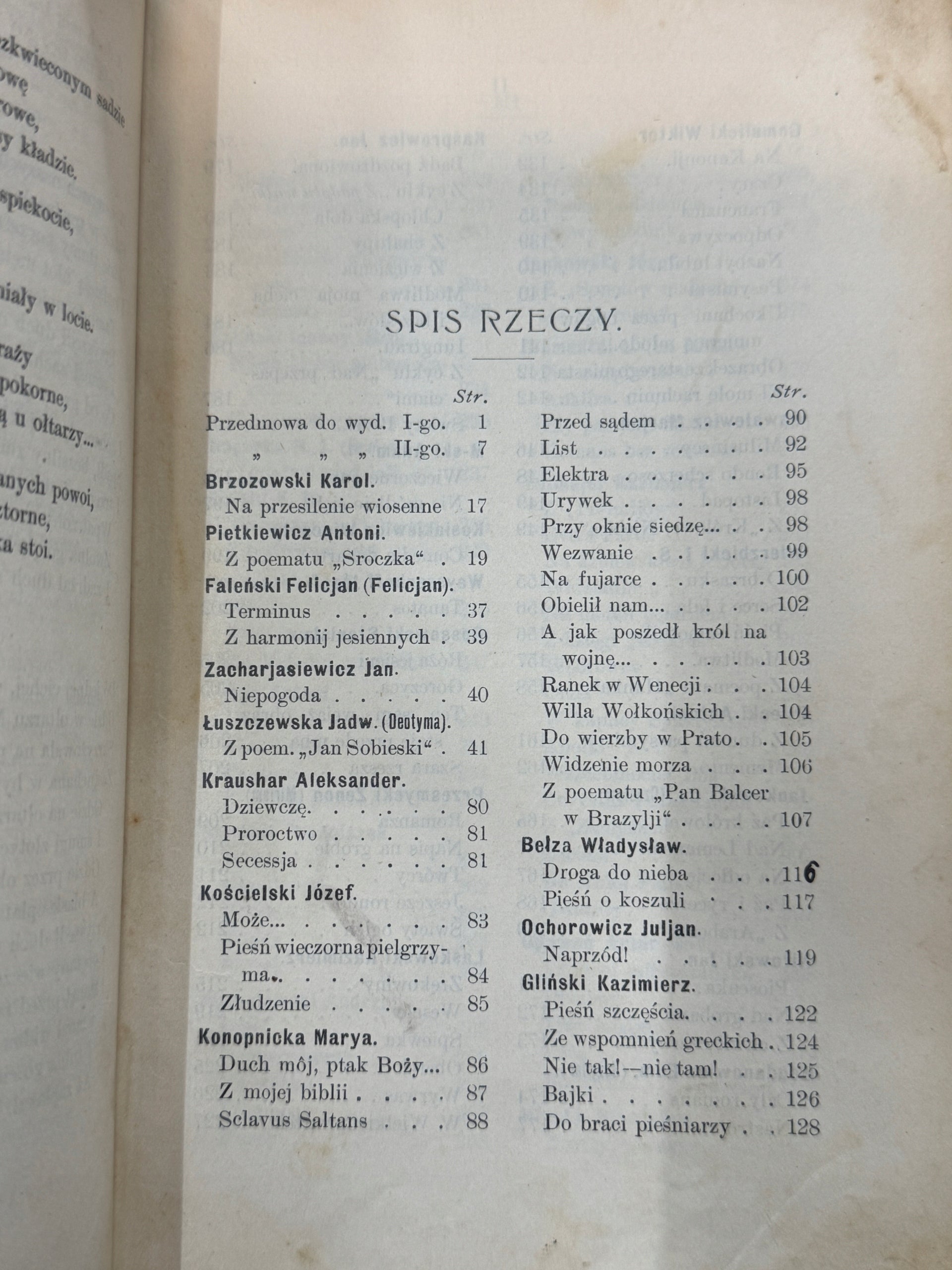 Młoda Polska w pieśni Czesław Jankowski [1903 r.][Oprawa Pugeta]