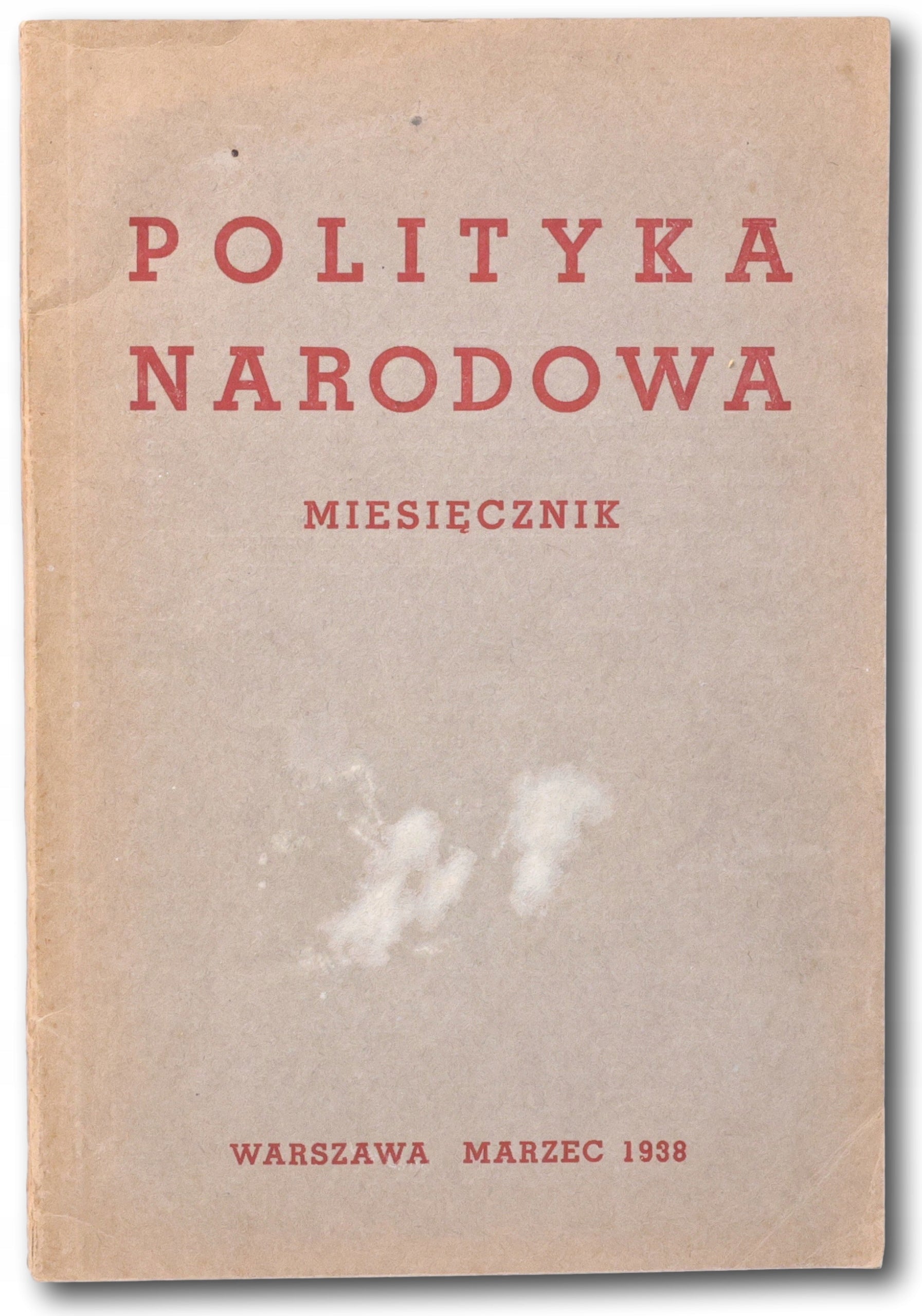 Polityka Narodowa [1938][Dmowski, Folkierski, Januszajtis, Giertych]