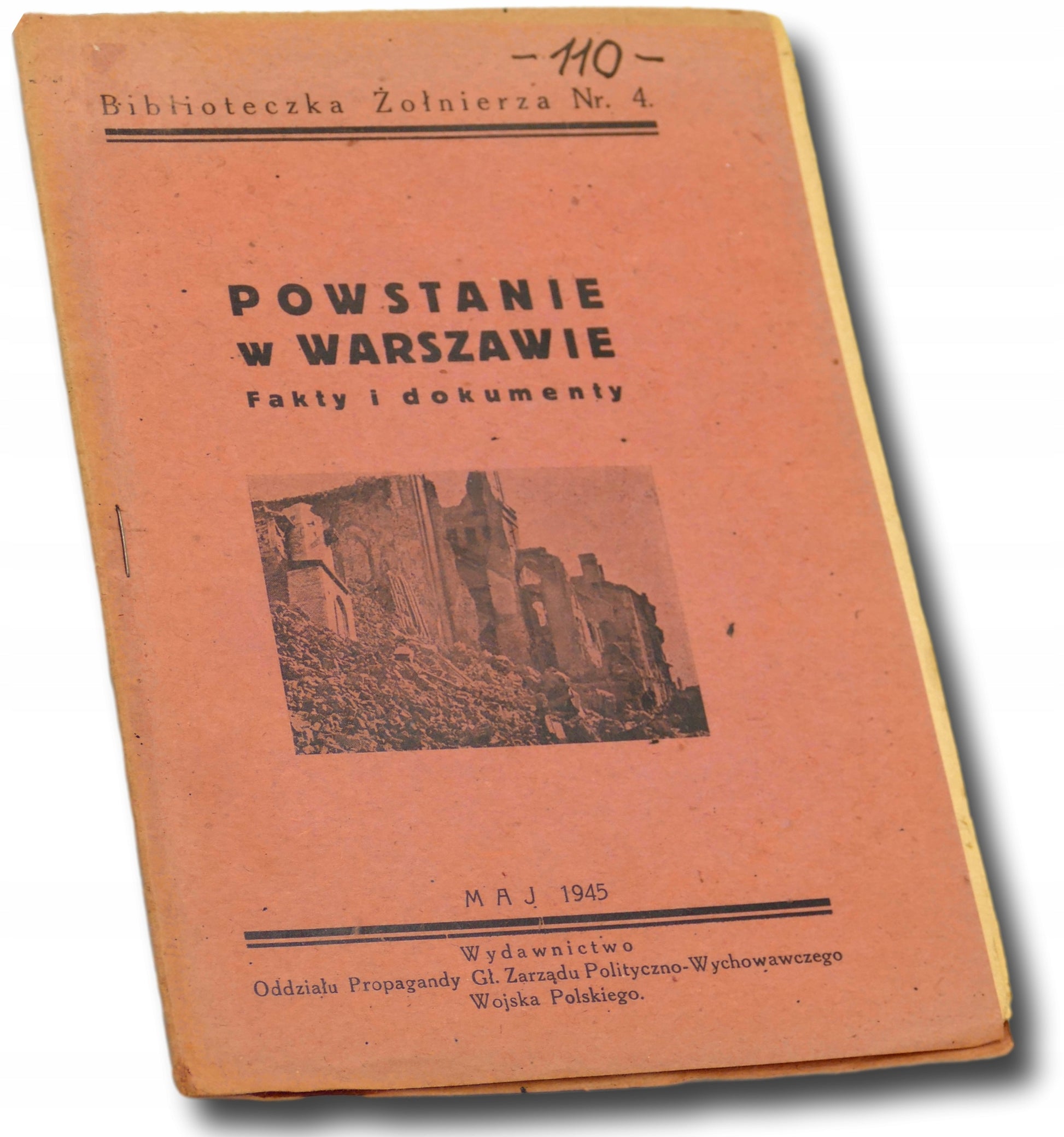Powstanie w Warszawie, Fakty i dokumenty, [Biblioteczka Żołnierza Nr. 4]