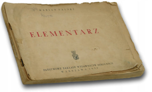 Elementarz, M. Falski [Warszawa 1950, III wydanie]