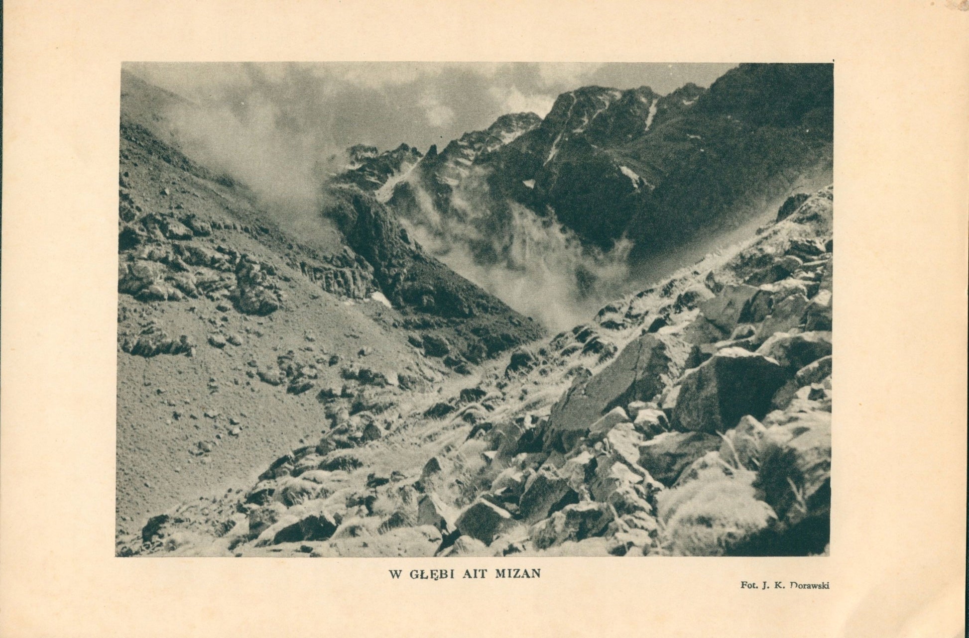 Adrar n'Deren. Polska wyprawa alpinistyczna w wysoki Atlas 1934 Szczepański