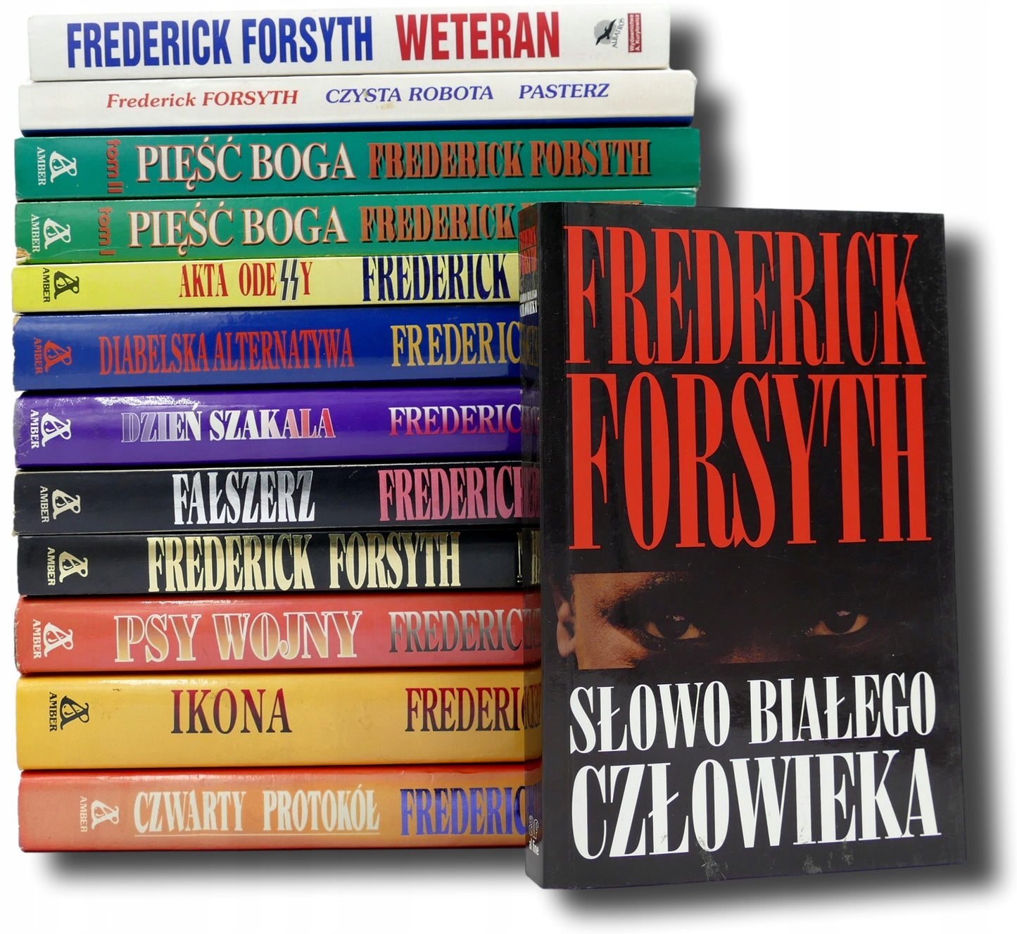 Frederick Forsyth x13 Słowo białego człowieka, Weteran, Czysta robota +...