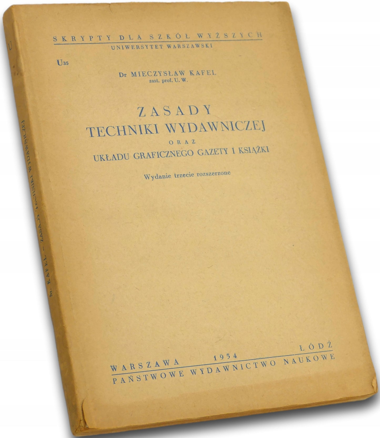 Zasady techniki wydawniczej oraz układu graficznego gazety i książki -Kafel