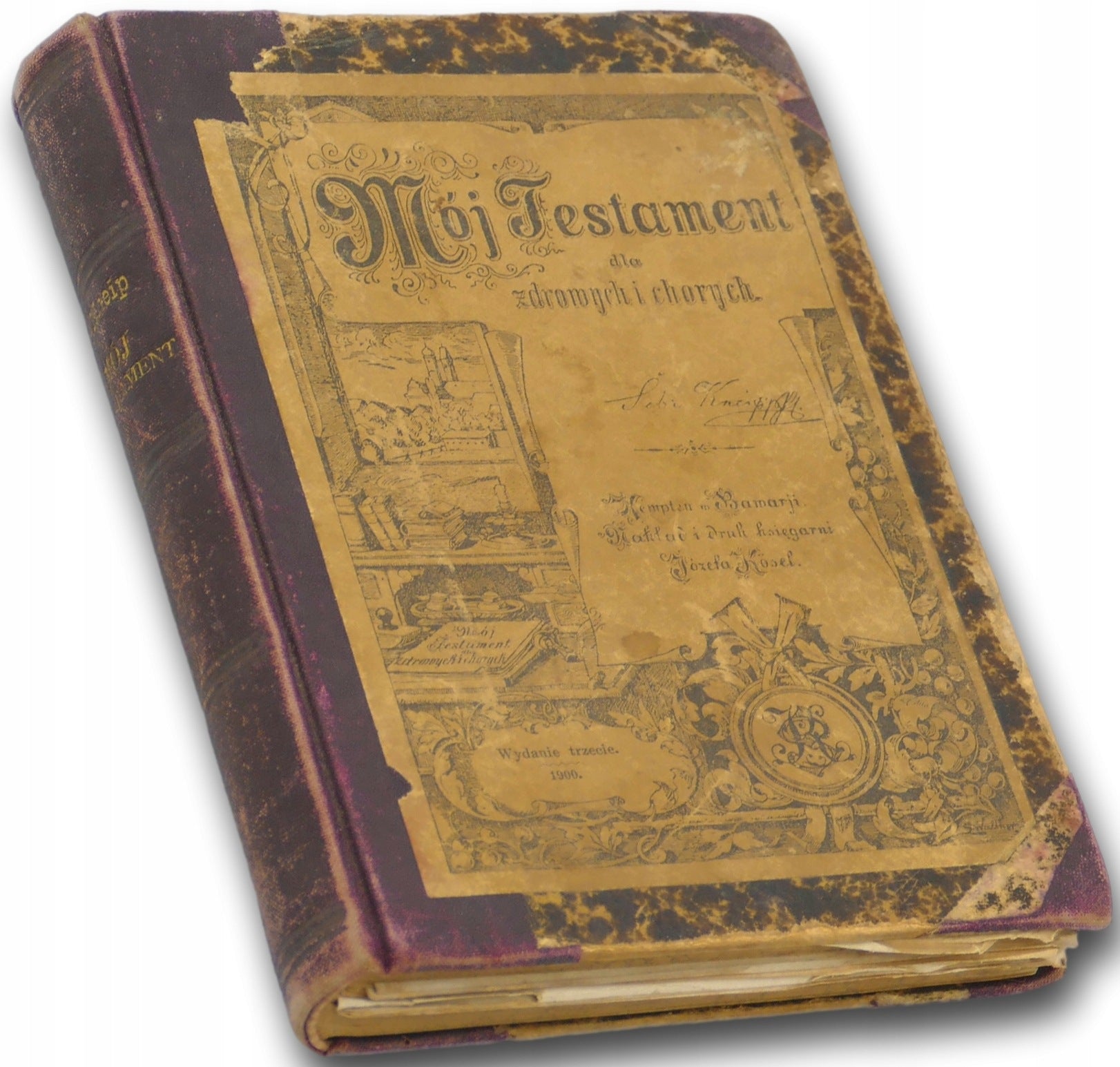 Mój Testament dla zdrowych i chorych, M. S. Kneipp [1900]