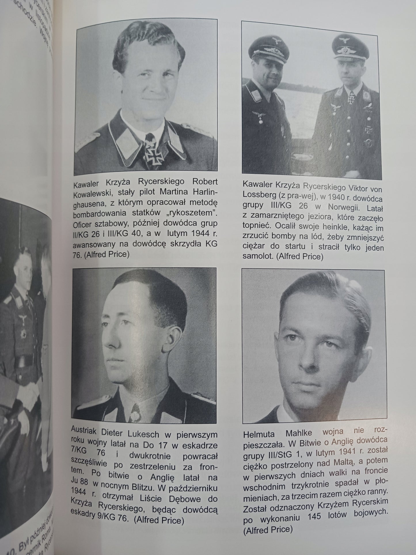 Asy lotnictwa bombowego Luftwaffe Mike Spick
