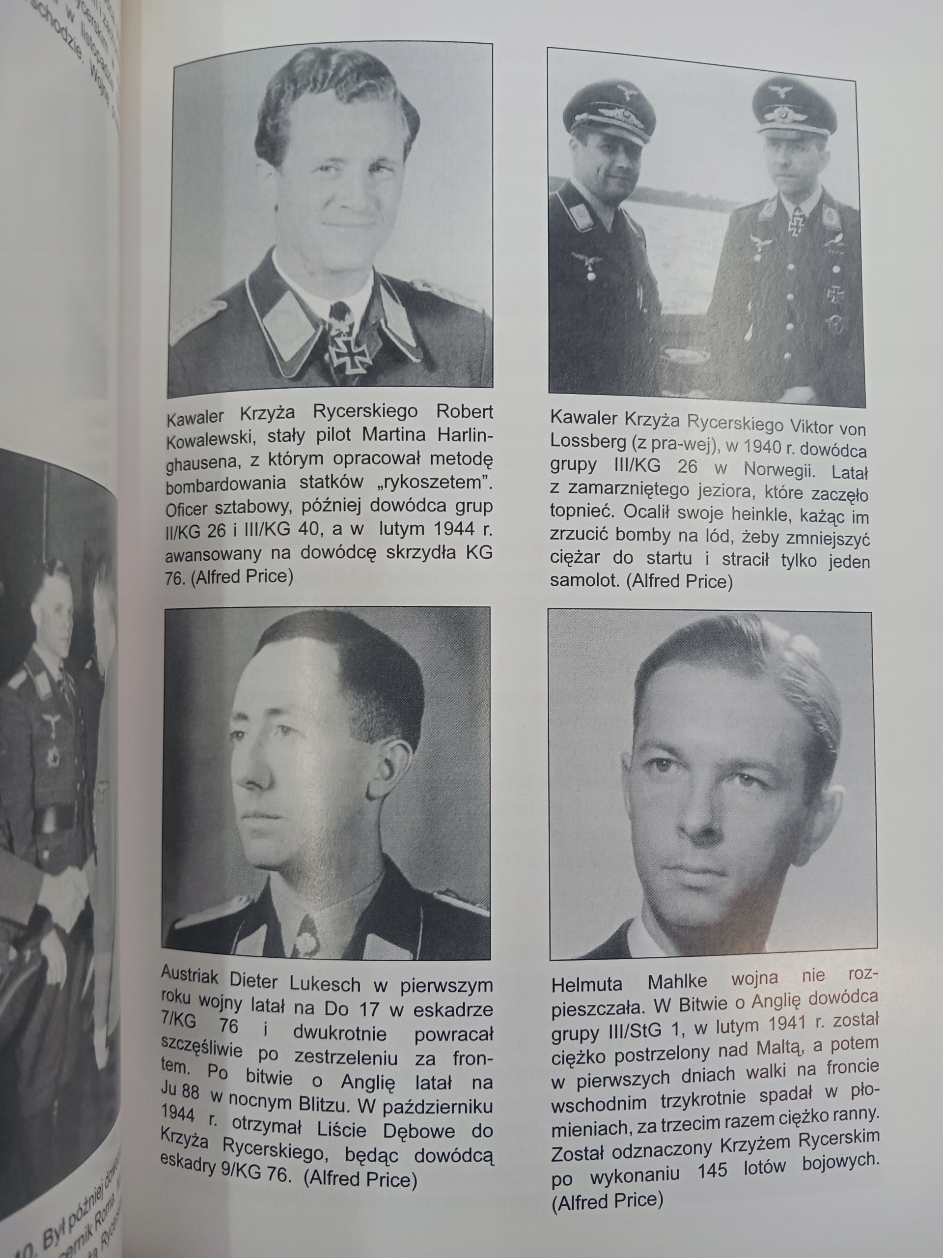 Asy lotnictwa bombowego Luftwaffe Mike Spick