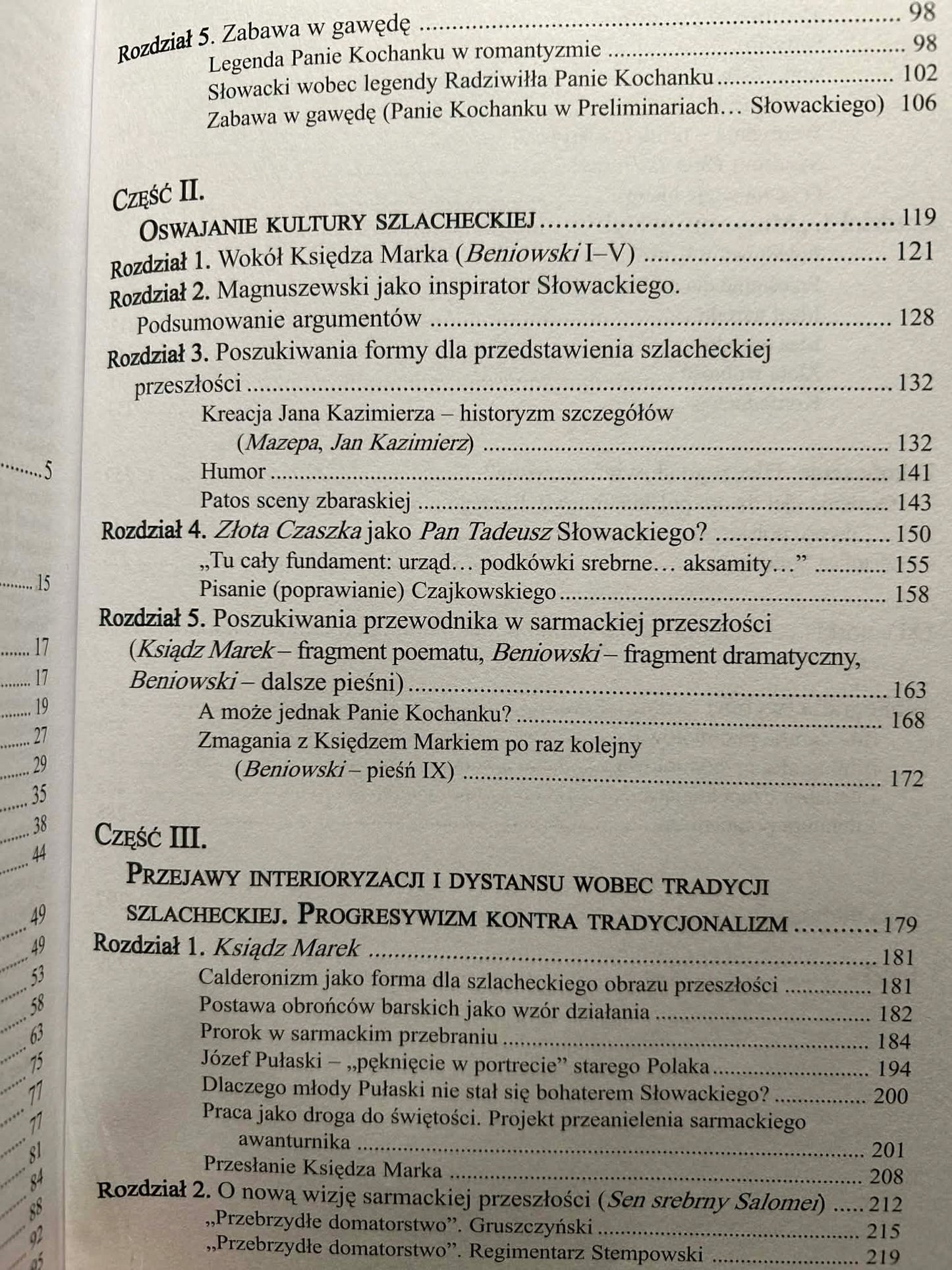 Juliusz Słowacki wobec tradycji szlacheckiej - Marzena Kryszczuk
