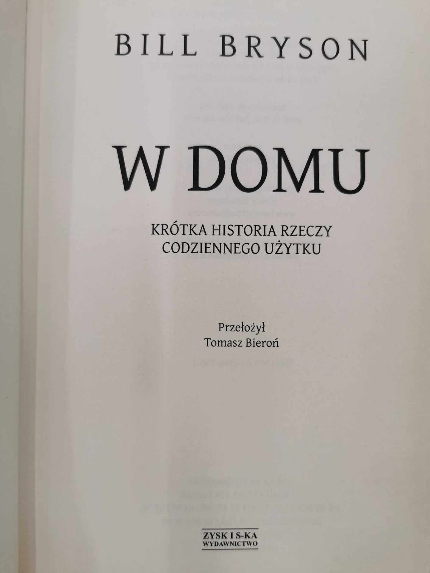 W domu, Bill Bryson
