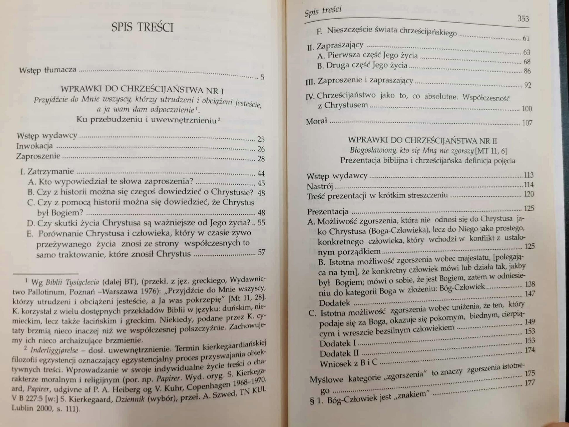 Wprawki do chrześcijaństwa, Søren Kierkegaard