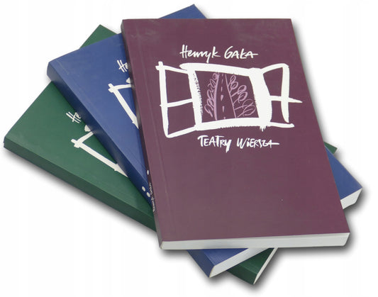 Henryk Gała x3 Teatry wiersza, Scena mała i miejska, Liryka i inne wiersze