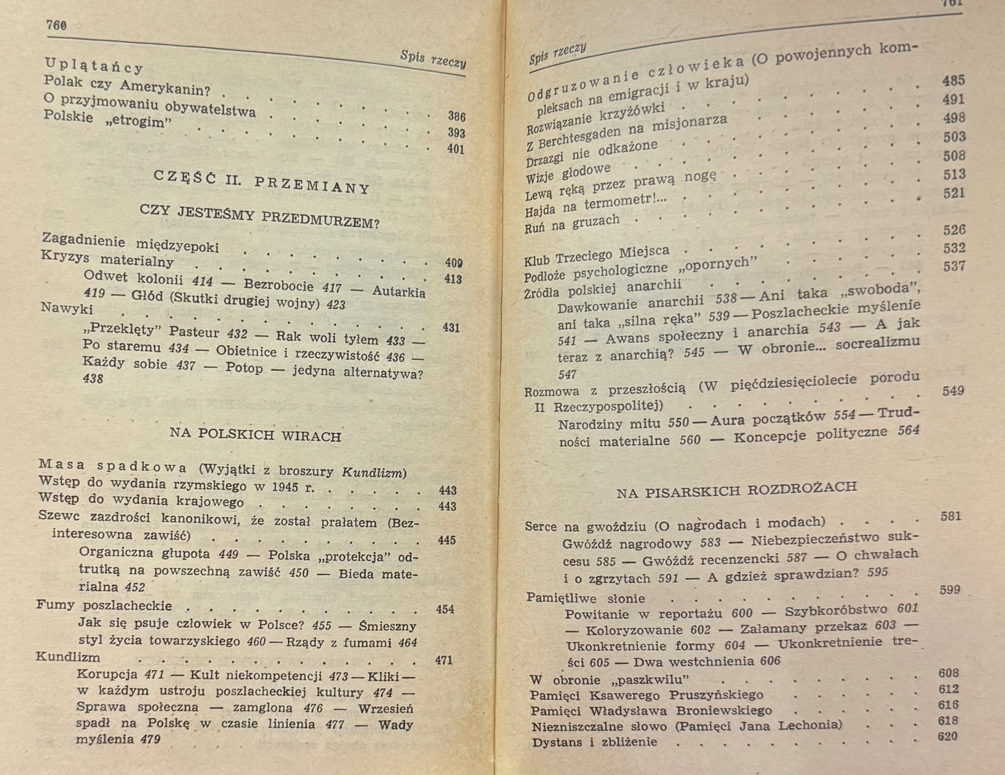 Przez cztery klimaty 1912-1972 Melchior Wańkowicz [autograf autora]