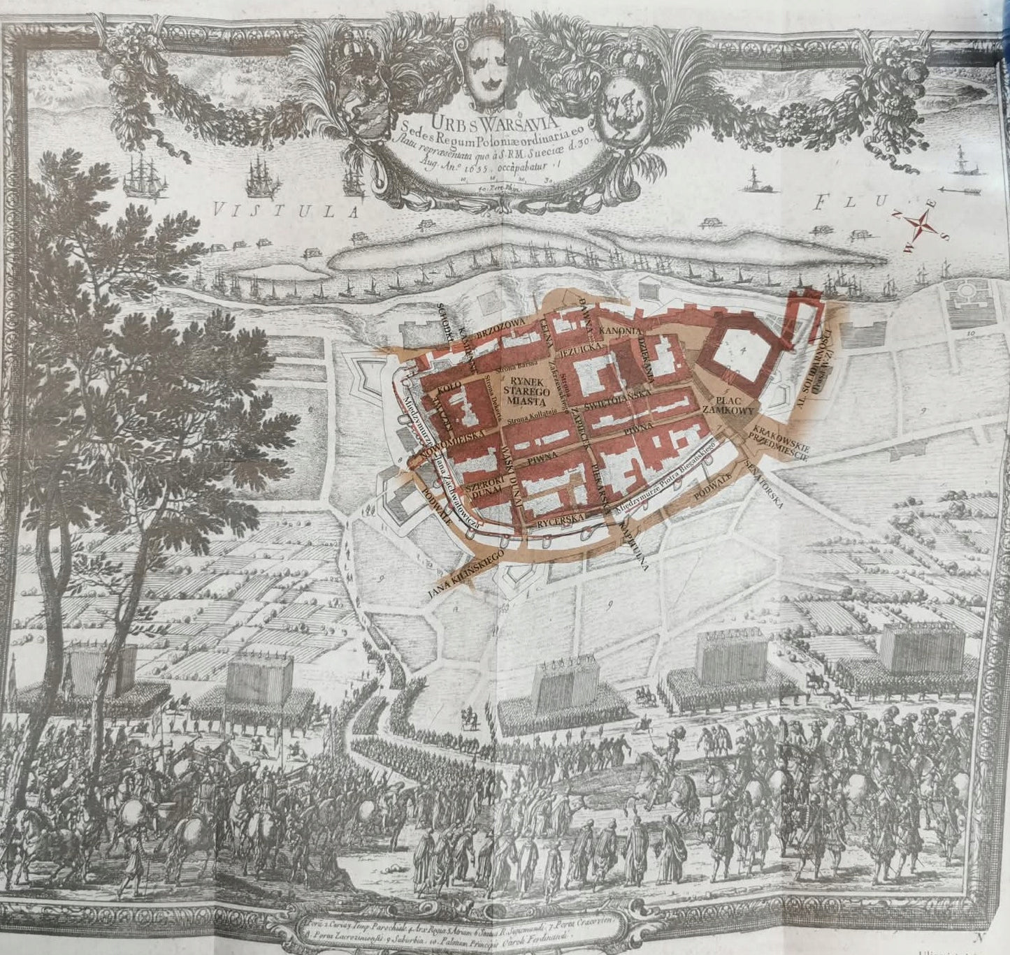 Plan Warszawy 1655 [tekst + mapy], A. Bartoszewicz, P. E. Weszpiński