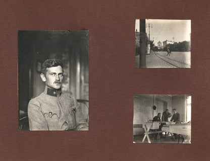 ALBUM ZE ZDJĘCIAMI. W Galicji wschodniej i we Lwowie 1917-1918 [unikat]