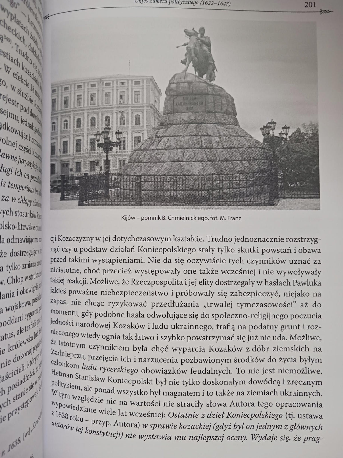 Idea państwa kozackiego na ziemiach ukraińskich w XVI-XVIII w. Maciej Franz