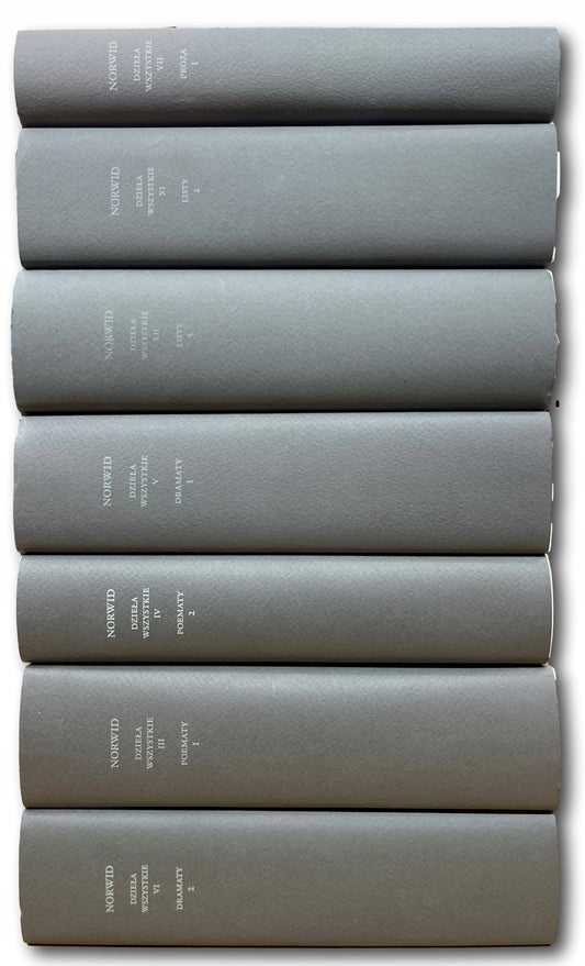 Norwid Dzieła Wszystkie t. III, IV, V, VI, VII, XI, XII