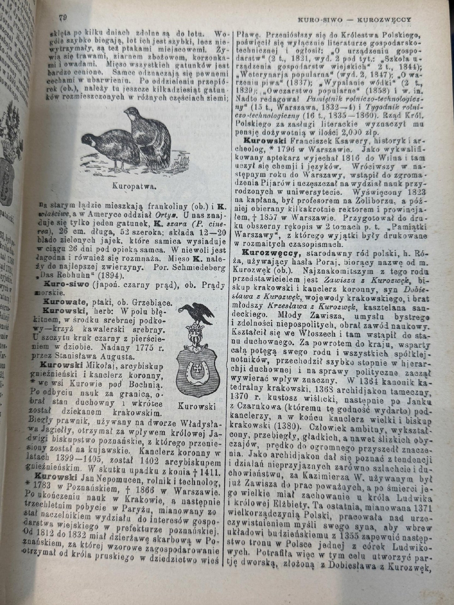Encyklopedja powszechna S. Orgelbranda Tom IX Od Krut Bolej do Marr