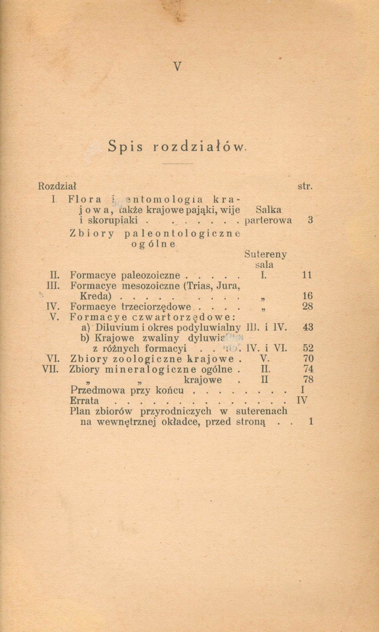 Zbiory Przyrodnicze Towarzystwa Przyjaciół Nauk dla użytku [1913]